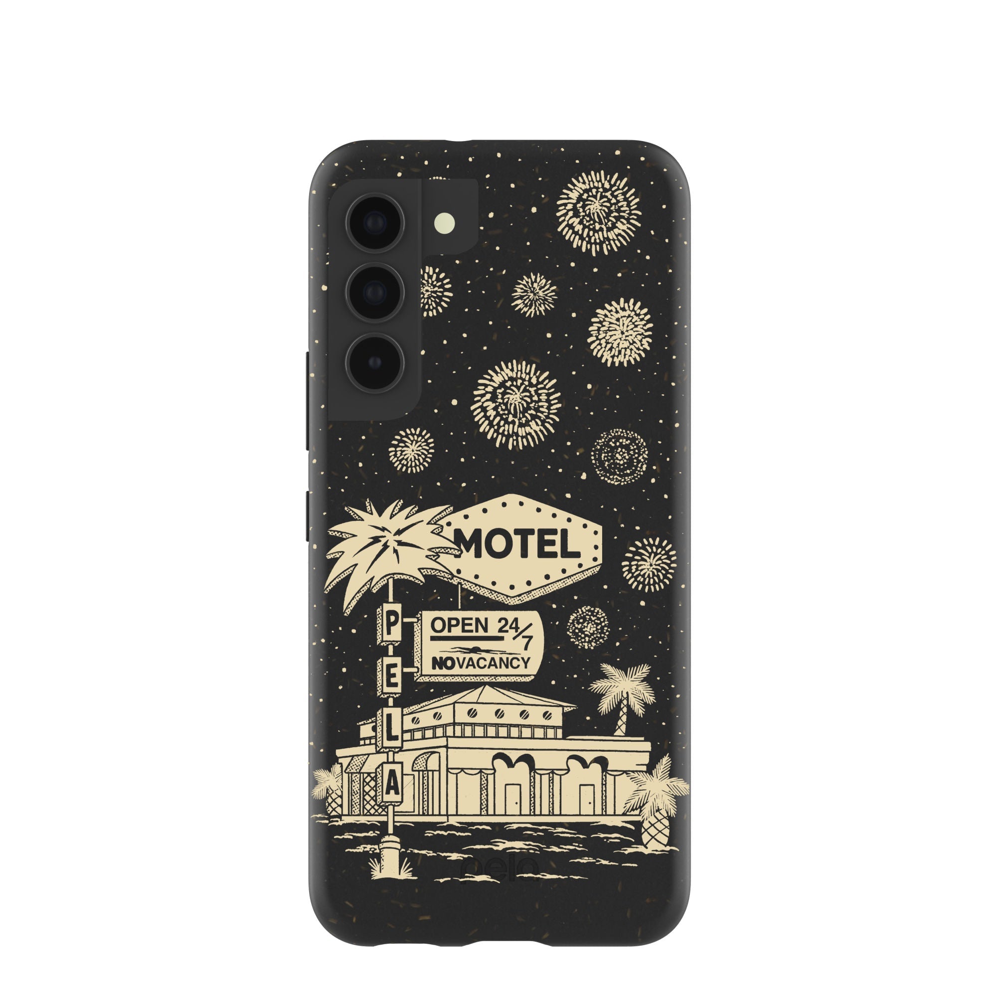 Black Motel Pela Samsung Galaxy S22 Case Refurbished - Pela Case refurbished available on Cerqular