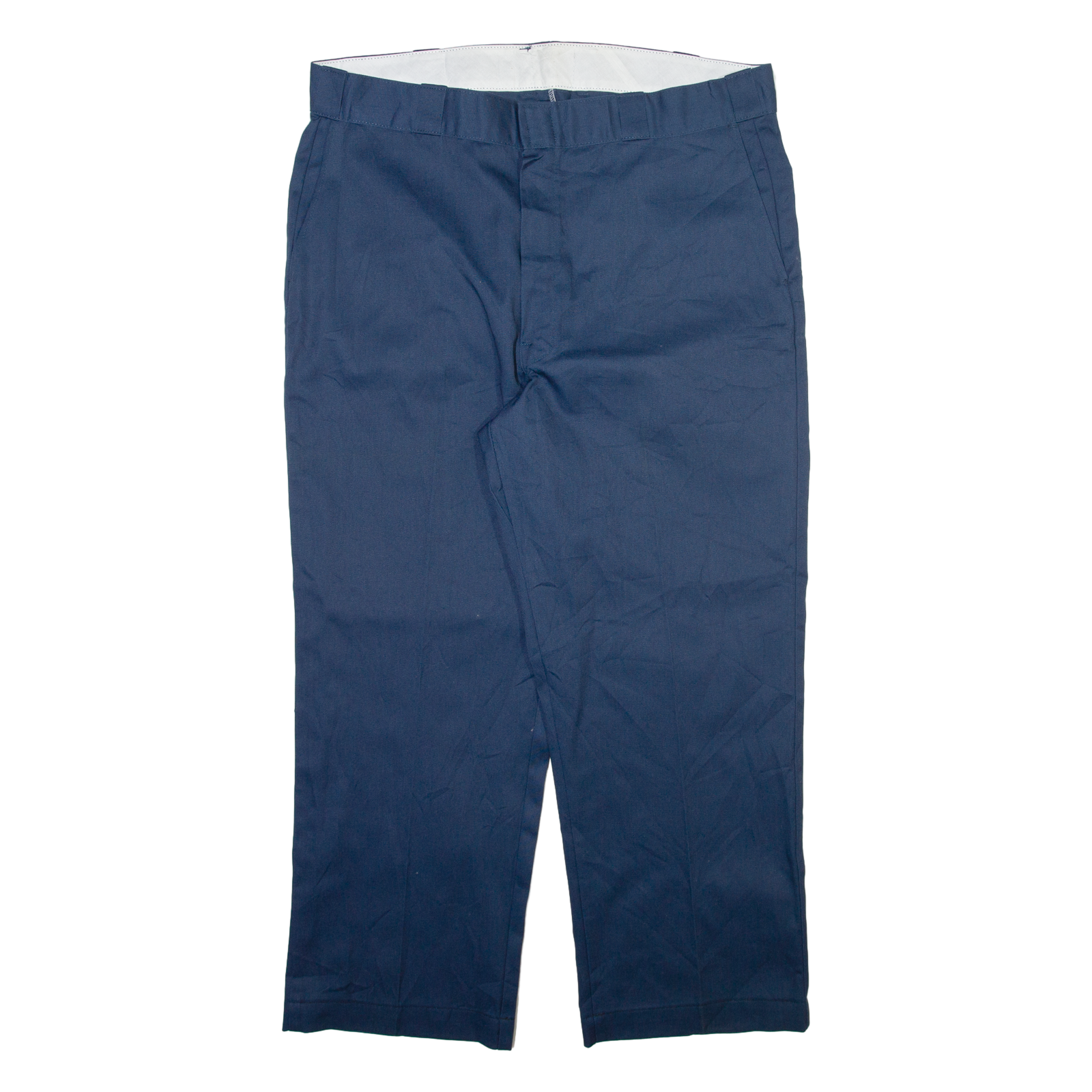 DICKIES Mens Trousers Blue Relaxed Straight W38 L27 Refurbished - N/A refurbished available on Cerqular