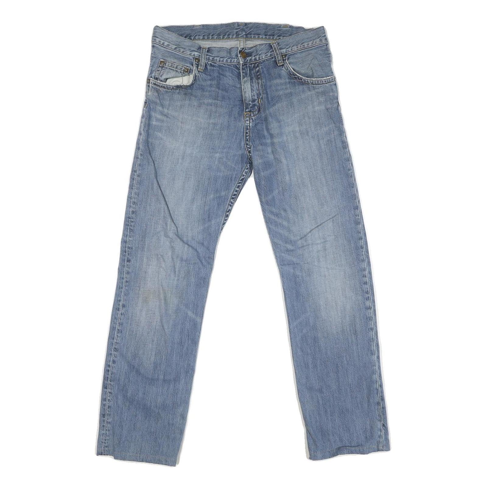 Buy CARHARTT Mens Jeans Blue Regular Straight Denim Light W32 L28 Workwear Casual Refurbished - $57.19 CARHARTT Mens Jeans Blue Regular Straight Denim Light W32 L28 Workwear Casual Refurbished - N/A refurbished available on Cerqular
