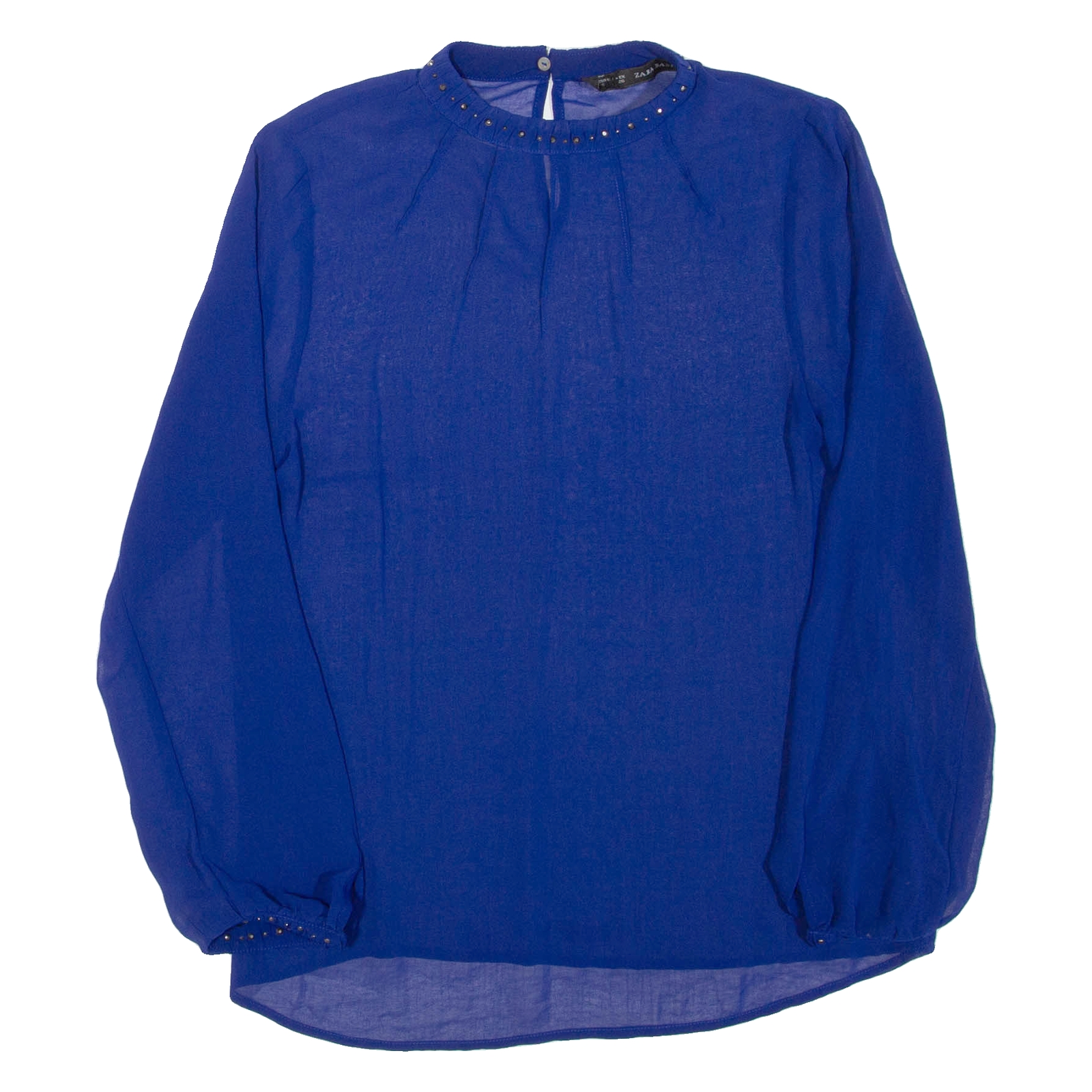 Buy ZARA Sheer Womens Blouse Blue Long Sleeve S Refurbished - $16.89 ZARA Sheer Womens Blouse Blue Long Sleeve S Refurbished - N/A refurbished available on Cerqular