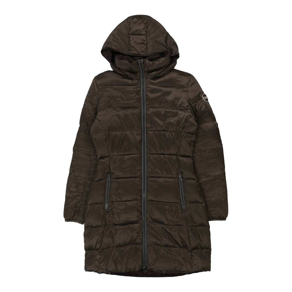 Colmar Puffer - Small Brown Down Refurbished - Thrifted (note: this is a term often used to describe second- refurbished available on Cerqular
