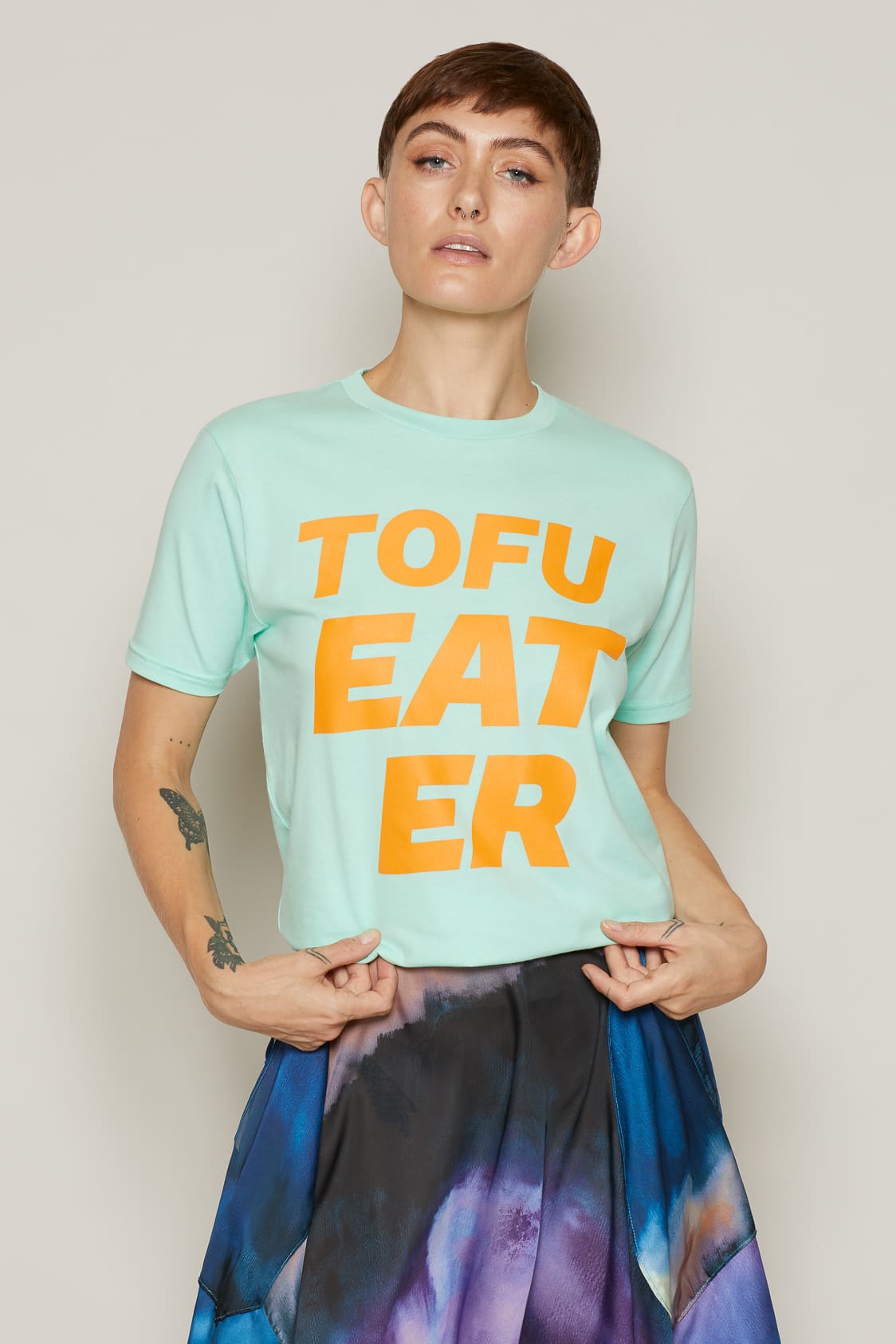 Tofu Eater T-Shirt (Mint) | size: XL Refurbished - N/A refurbished available on Cerqular