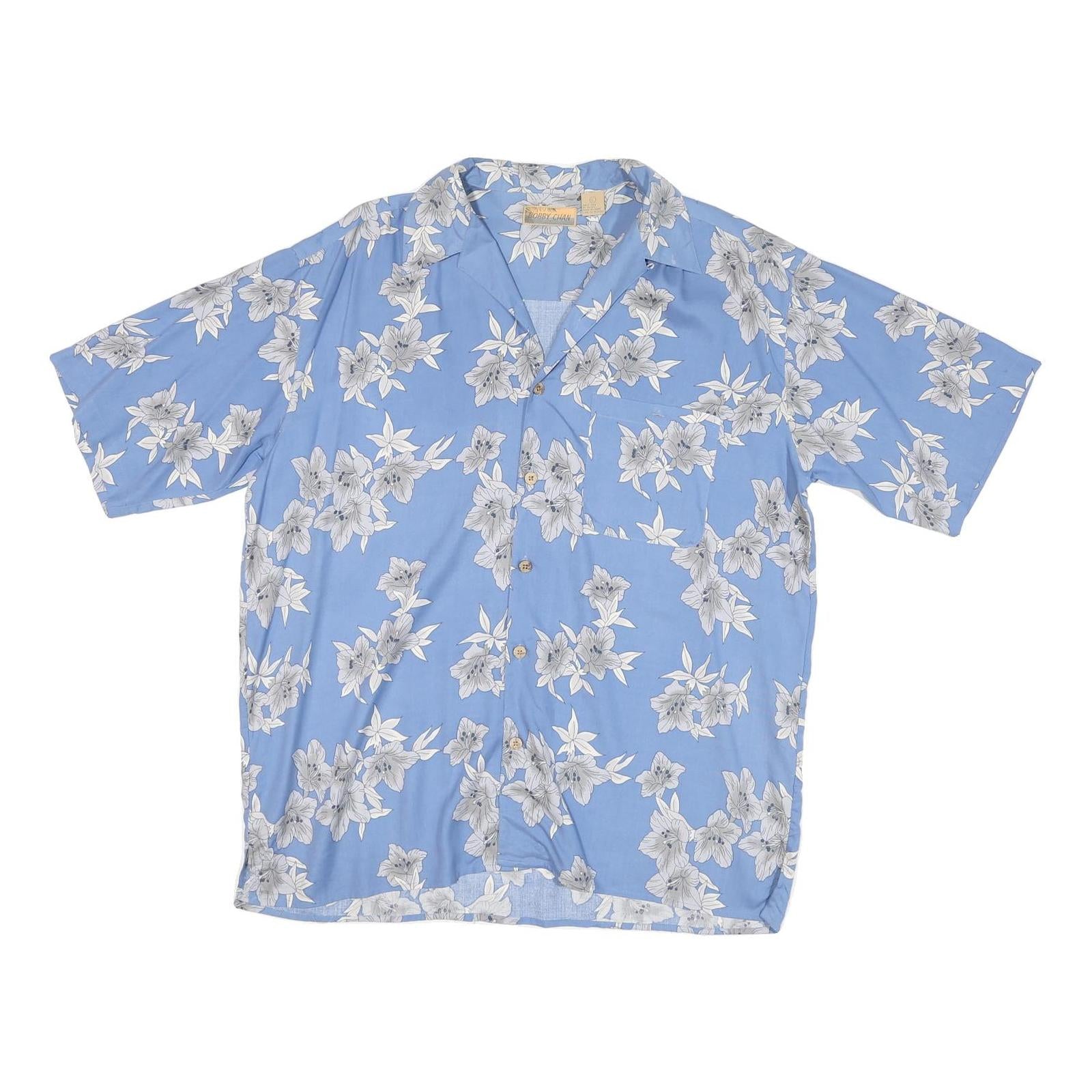Buy BOBBY CHAN Mens Blue Floral Silk Shirt L Relaxed Fit Summer Casual Beachwear Refurbished - $25.99 BOBBY CHAN Mens Blue Floral Silk Shirt L Relaxed Fit Summer Casual Beachwear Refurbished - N/A refurbished available on Cerqular