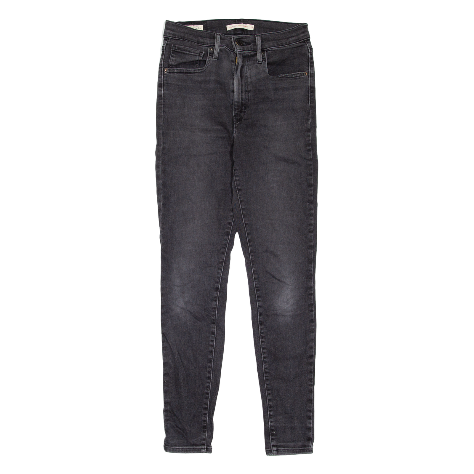 Buy LEVI'S Mile High BIG E Womens Jeans Grey Slim Skinny W27 L28 Refurbished - $36.39 LEVI'S Mile High BIG E Womens Jeans Grey Slim Skinny W27 L28 Refurbished - N/A refurbished available on Cerqular