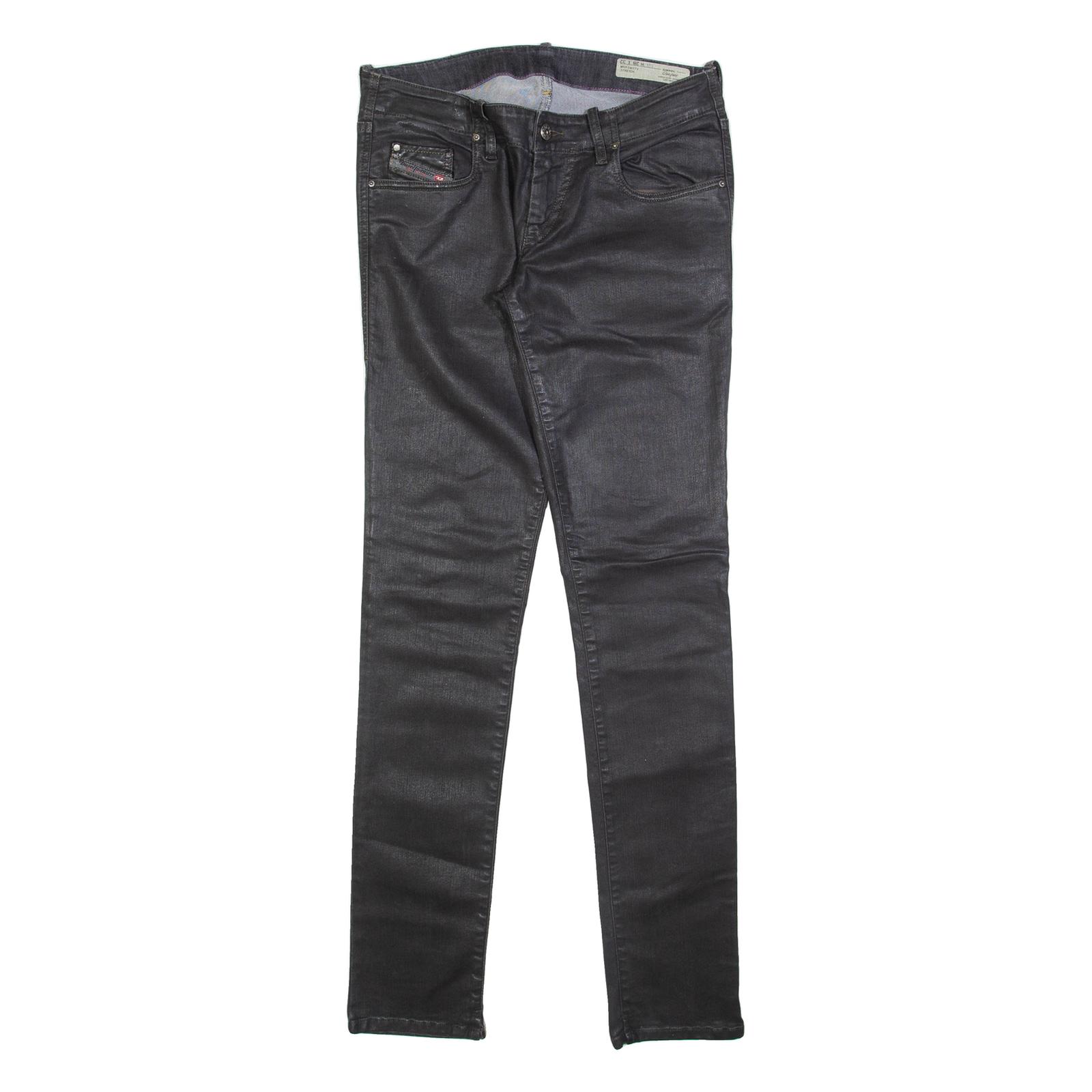 DIESEL Womens Trousers Grey Slim Skinny W28 L32 Refurbished - N/A refurbished available on Cerqular