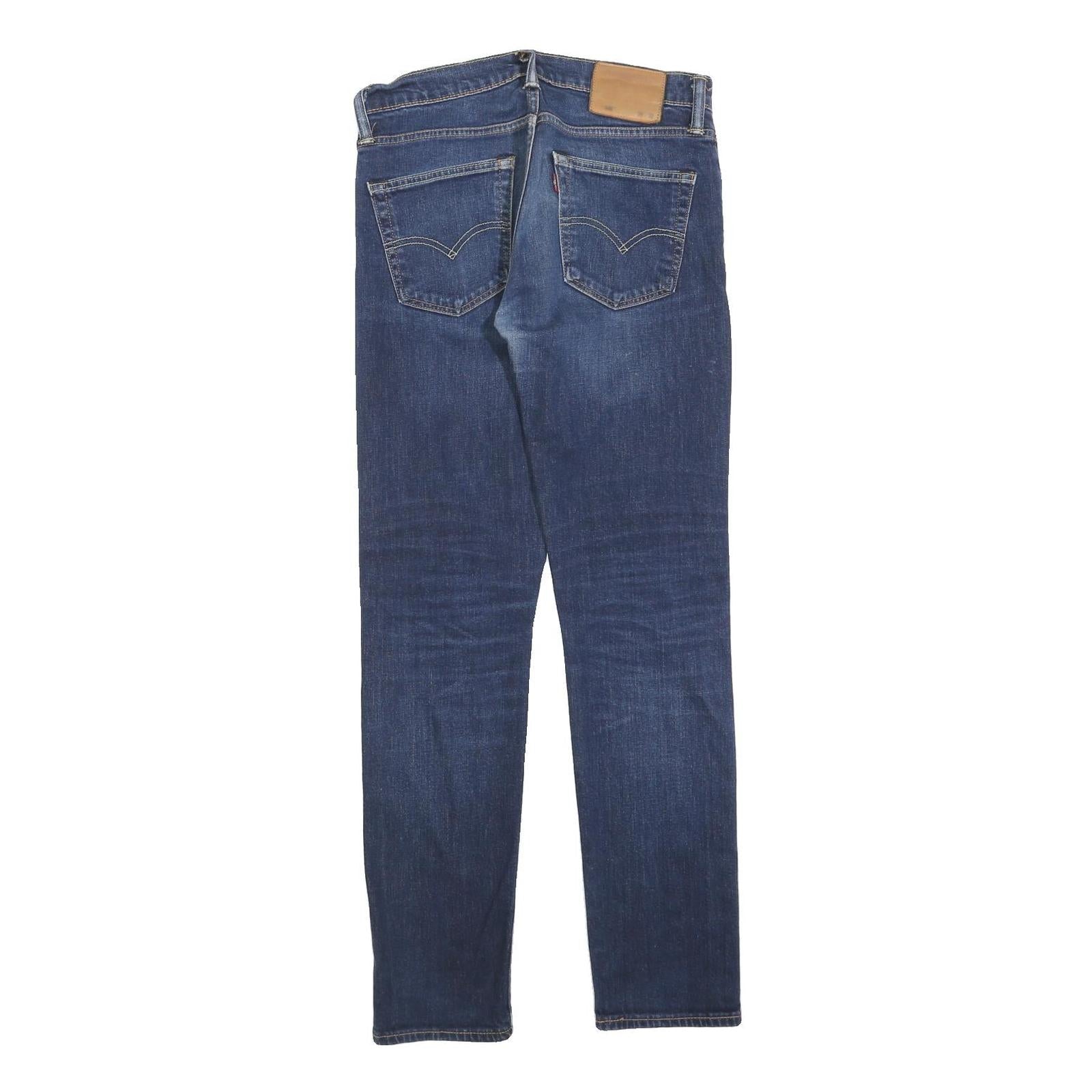 LEVI'S 508 Tapered Mens Jeans Blue Regular Tapered Denim Medium W28 L30 Classic Refurbished - N/A refurbished available on Cerqular