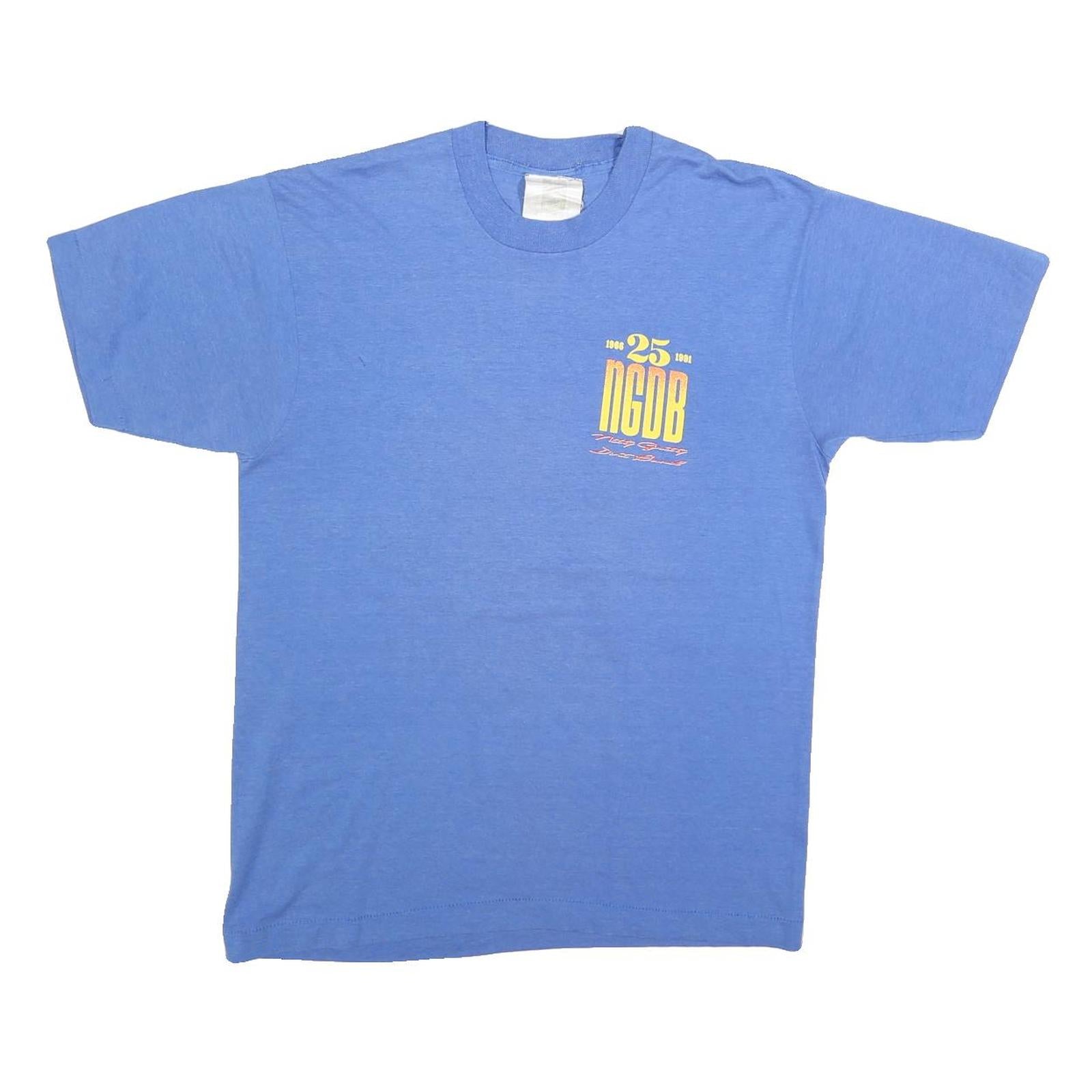 Buy SPECIAL TEES Mens Blue NGDB 25th Anniversary Graphic T-Shirt L Short Sleeve Crew Refurbished - $11.69 SPECIAL TEES Mens Blue NGDB 25th Anniversary Graphic T-Shirt L Short Sleeve Crew Refurbished - N/A refurbished available on Cerqular