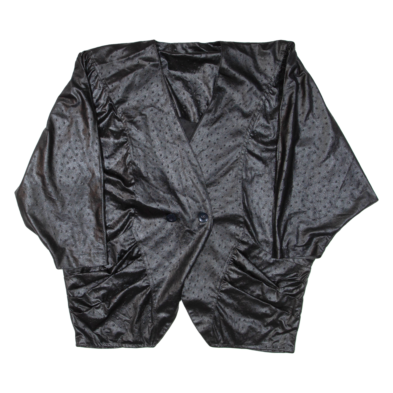 Womens Jacket Black Spotted XL Refurbished - N/A refurbished available on Cerqular