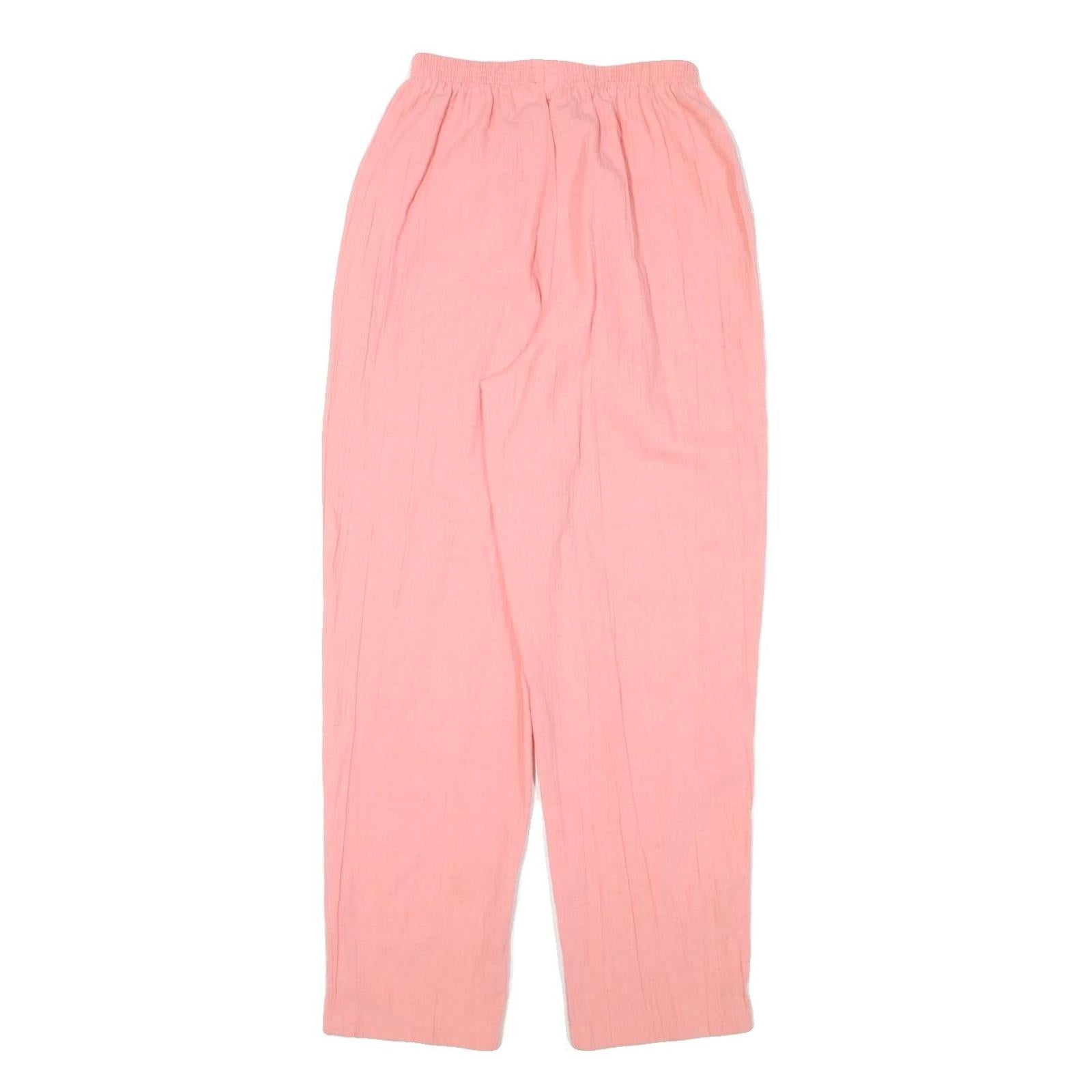 Buy Womens Pink Linen Blend Relaxed Tapered Trousers W22 L26 Lightweight Comfort Refurbished - $23.39 Womens Pink Linen Blend Relaxed Tapered Trousers W22 L26 Lightweight Comfort Refurbished - N/A refurbished available on Cerqular