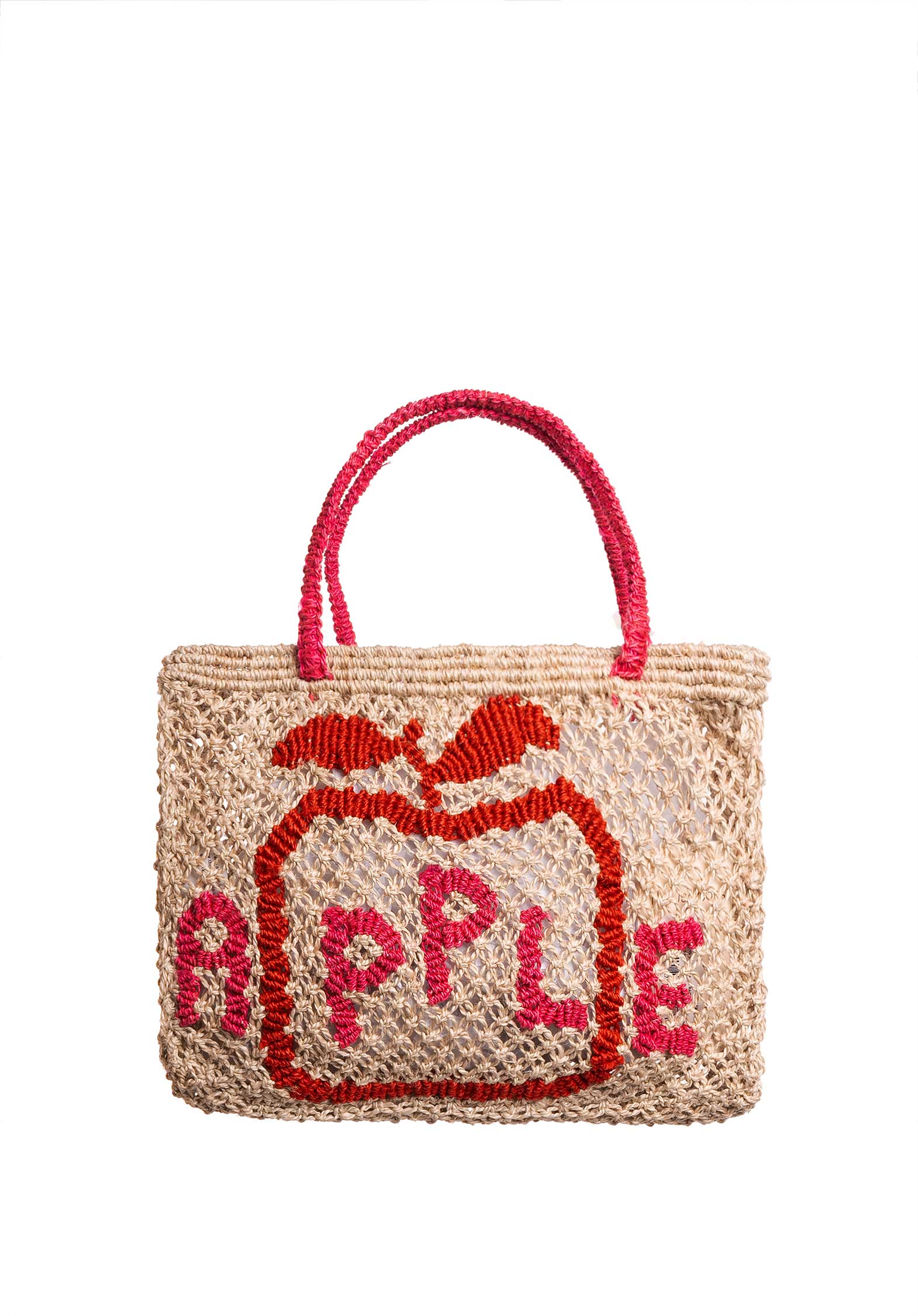 Beach Bag Tracy Apple Nat | Color: NAT | Size: U Refurbished - Rue Madame is a known brand, and the standardized name is " refurbished available on Cerqular