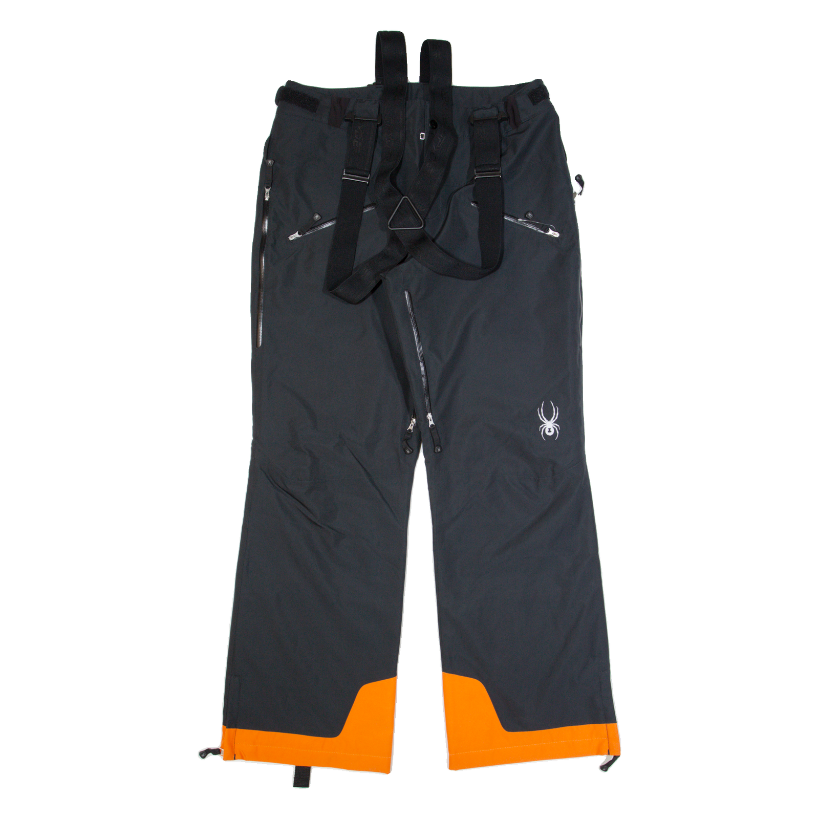 SPYDER Suspenders Outdoor Womens Trousers Black Regular Bootcut W34 L33 Refurbished - N/A refurbished available on Cerqular