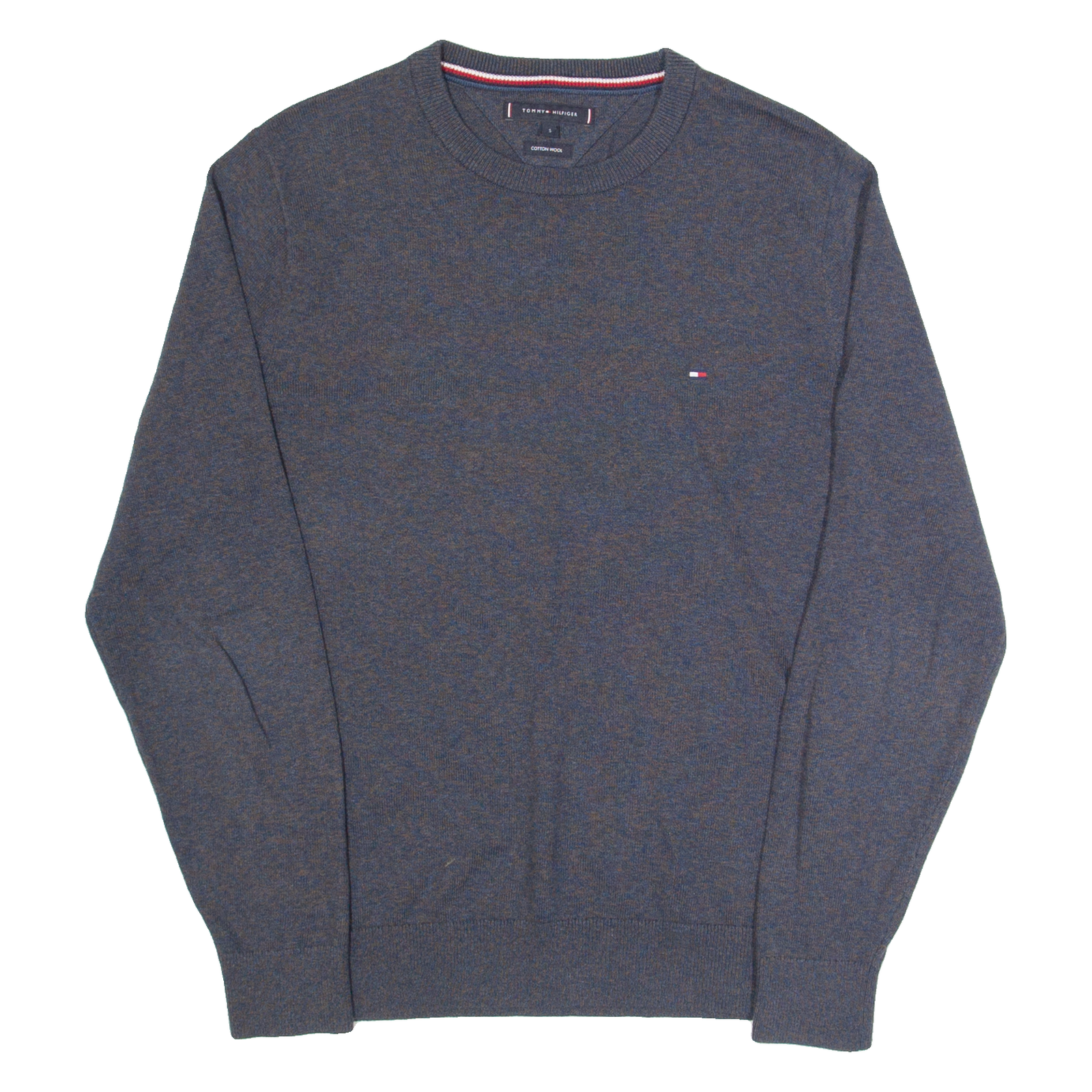 Buy TOMMY HILFIGER Mens Jumper Grey Tight Knit Wool S Refurbished - $36.39 TOMMY HILFIGER Mens Jumper Grey Tight Knit Wool S Refurbished - N/A refurbished available on Cerqular