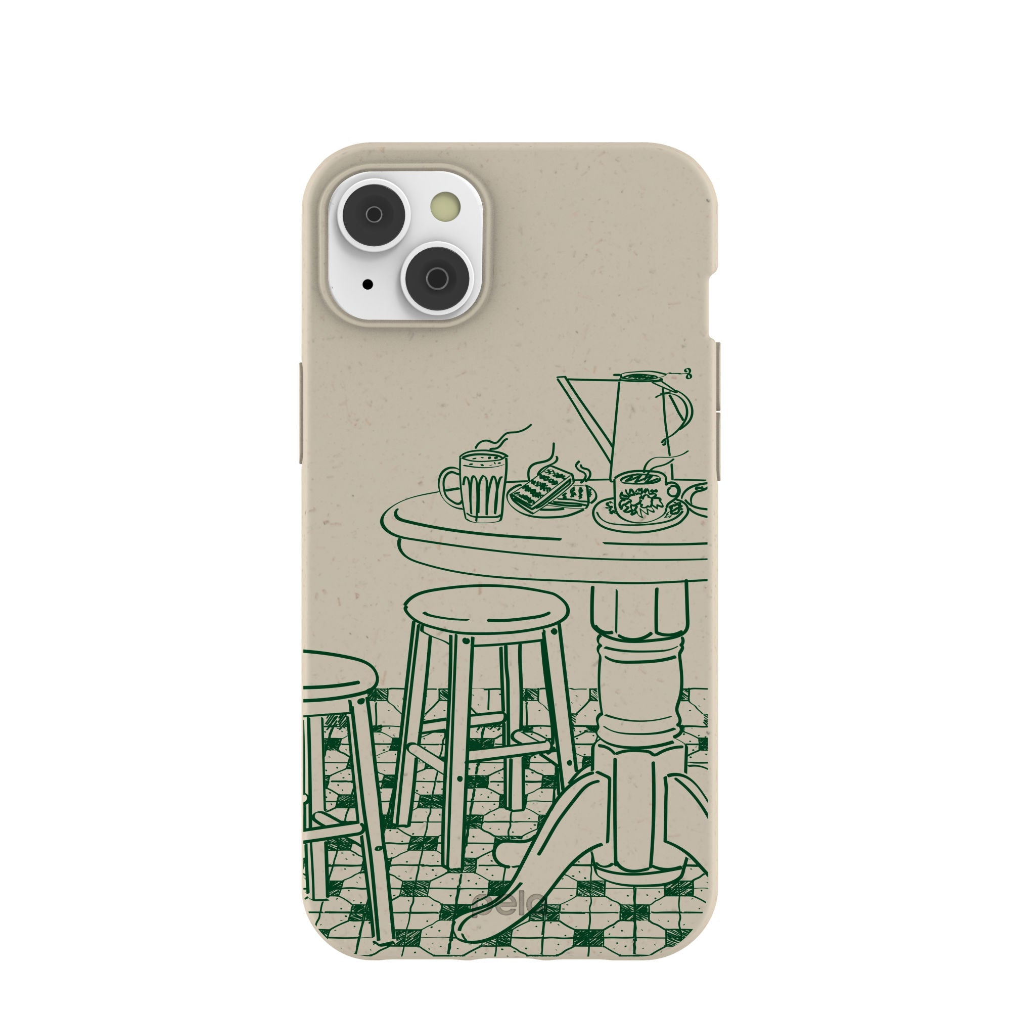 London Fog Brunch iPhone 14 Plus Case Refurbished - Pela Case refurbished available on Cerqular