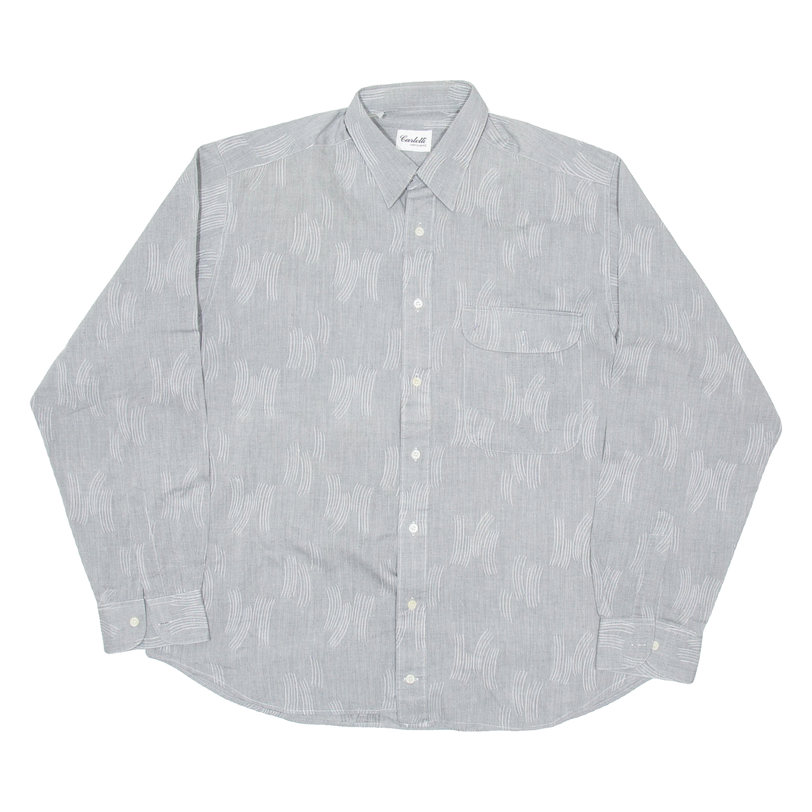 Buy CARLETTI Mens Plain Shirt Grey Long Sleeve L Refurbished - $18.19 CARLETTI Mens Plain Shirt Grey Long Sleeve L Refurbished - N/A refurbished available on Cerqular