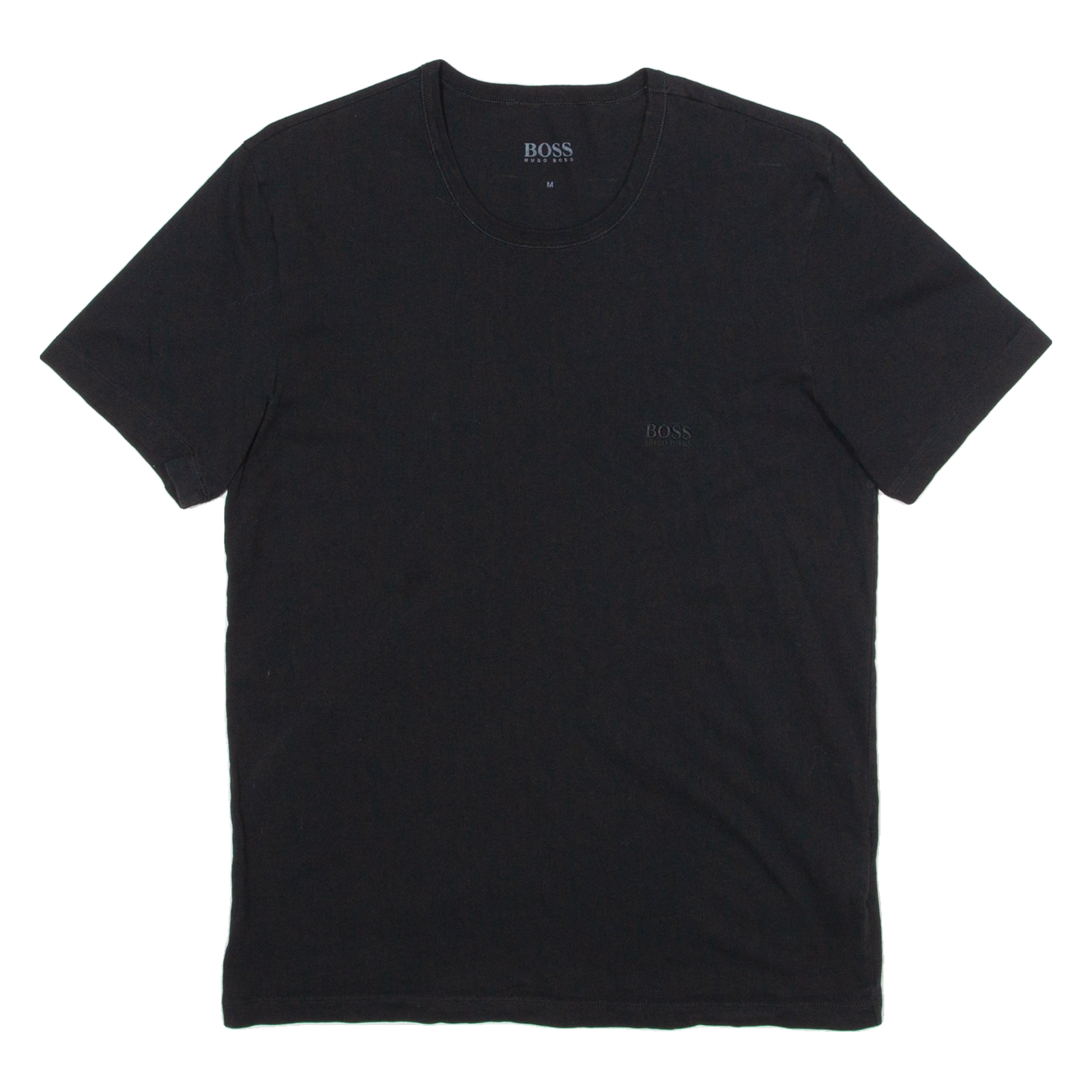 BOSS Mens T-Shirt Black M Refurbished - N/A refurbished available on Cerqular