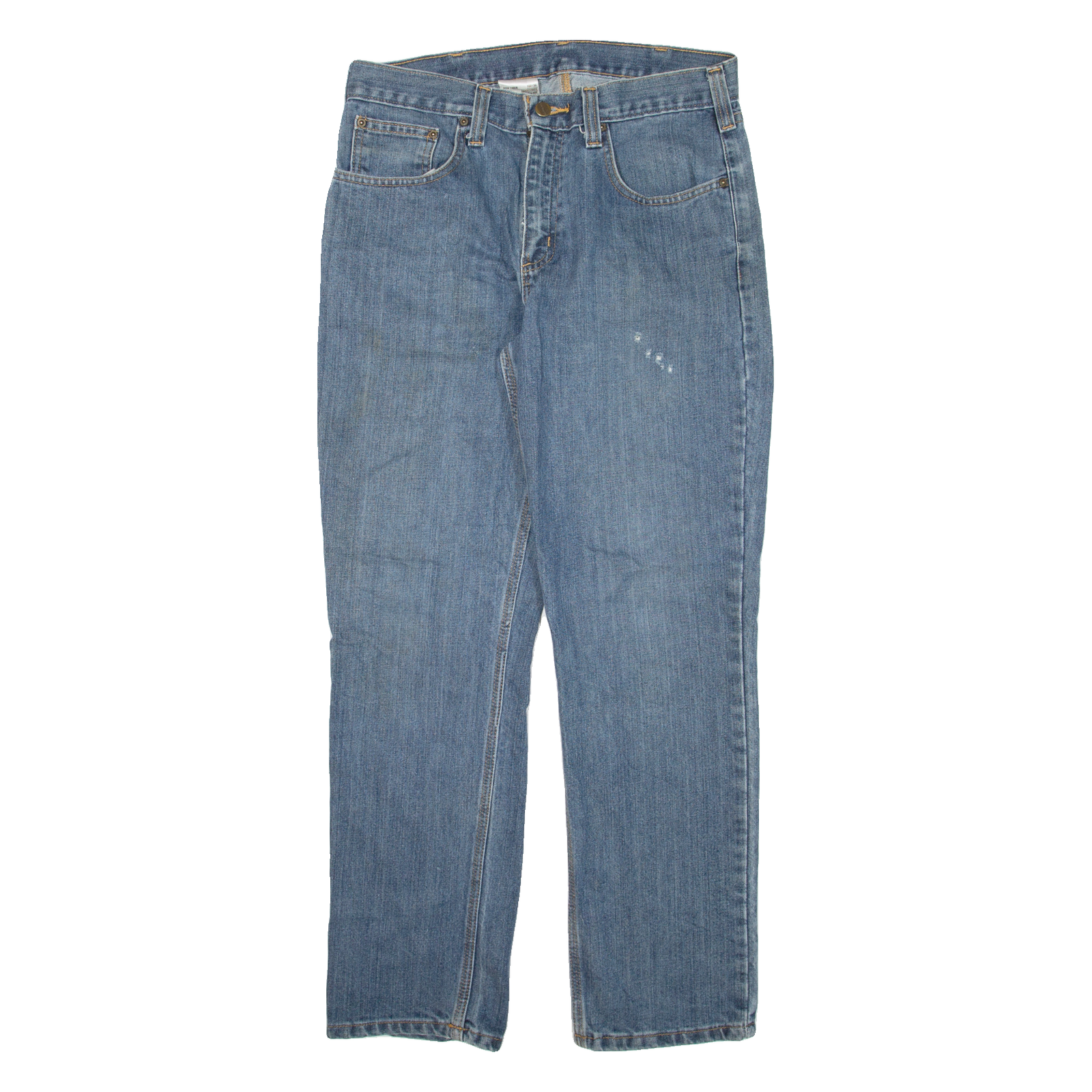 CARHARTT Workwear Mens Jeans Blue Regular Straight W32 L30 Refurbished - N/A refurbished available on Cerqular