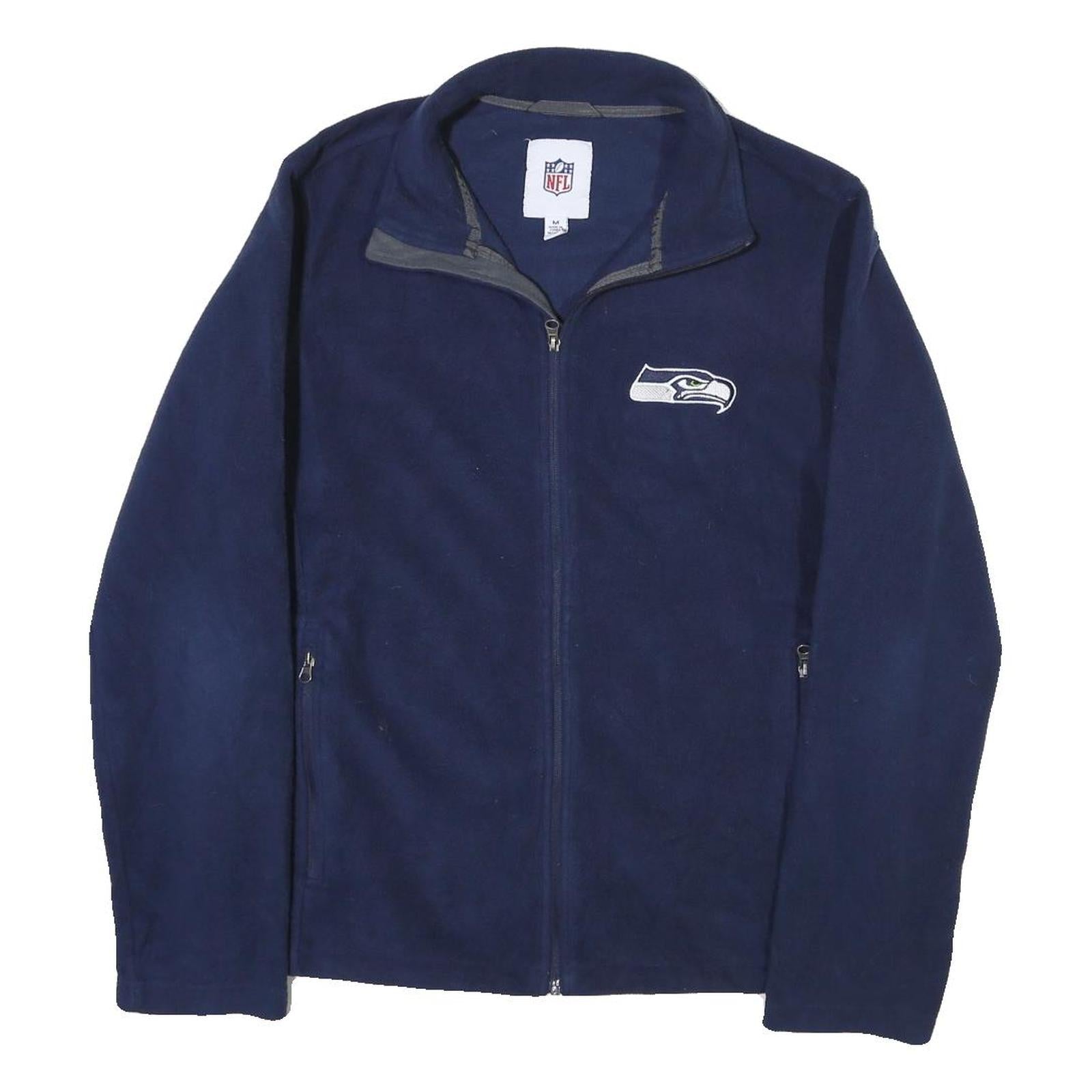 Buy NFL Mens Navy Blue Jacket M Polyester Blend Zip Plain Casual Sportswear Refurbished - $41.59 NFL Mens Navy Blue Jacket M Polyester Blend Zip Plain Casual Sportswear Refurbished - N/A refurbished available on Cerqular