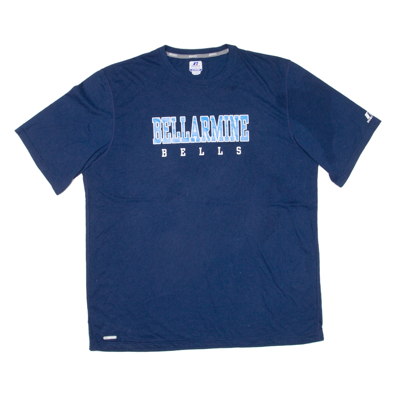 RUSSELL ATHLETIC Bellarmine Bells Mens T-Shirt Blue USA XL Refurbished - N/A refurbished available on Cerqular