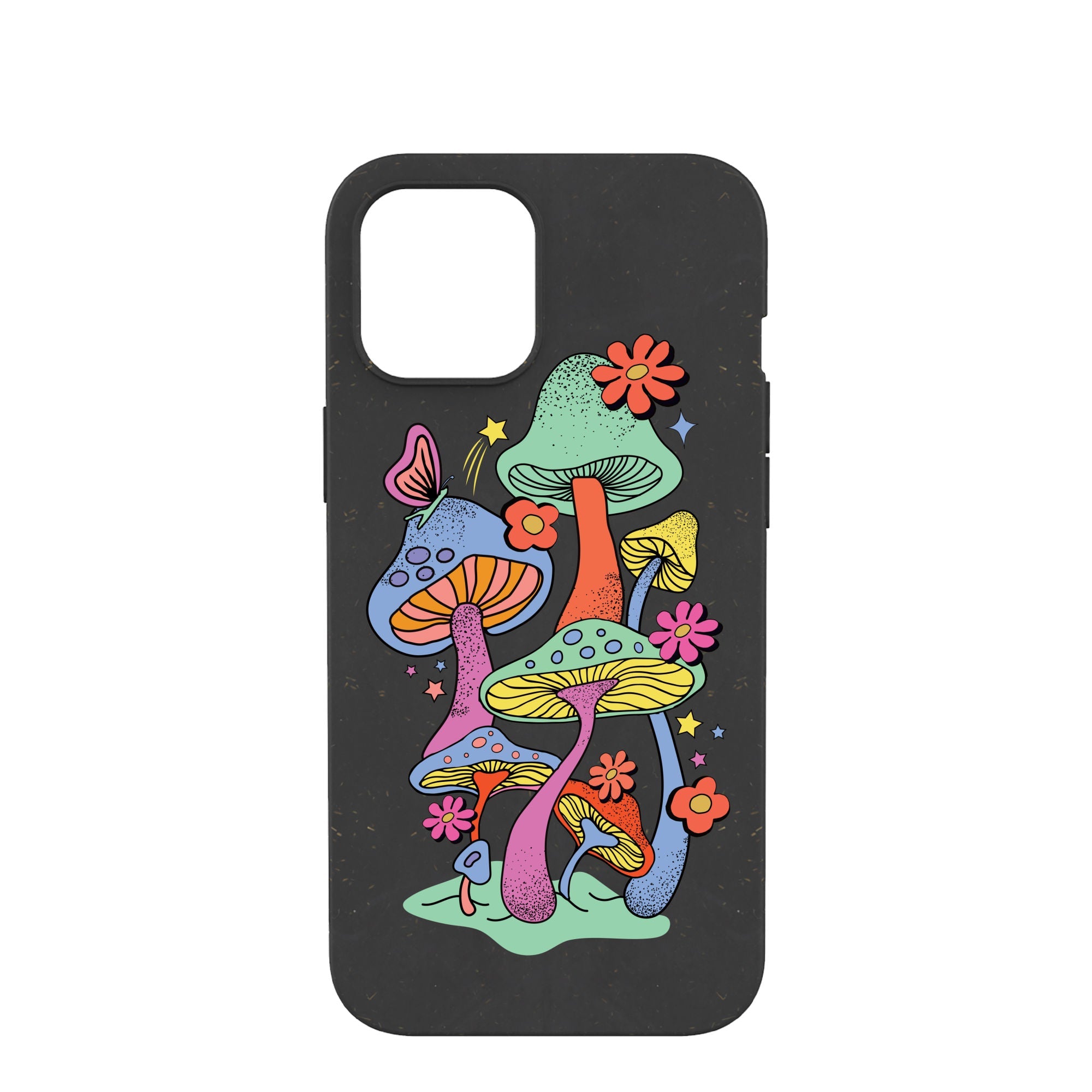 Black Magical Forest iPhone 12 Pro Max Case Refurbished - Pela Case refurbished available on Cerqular