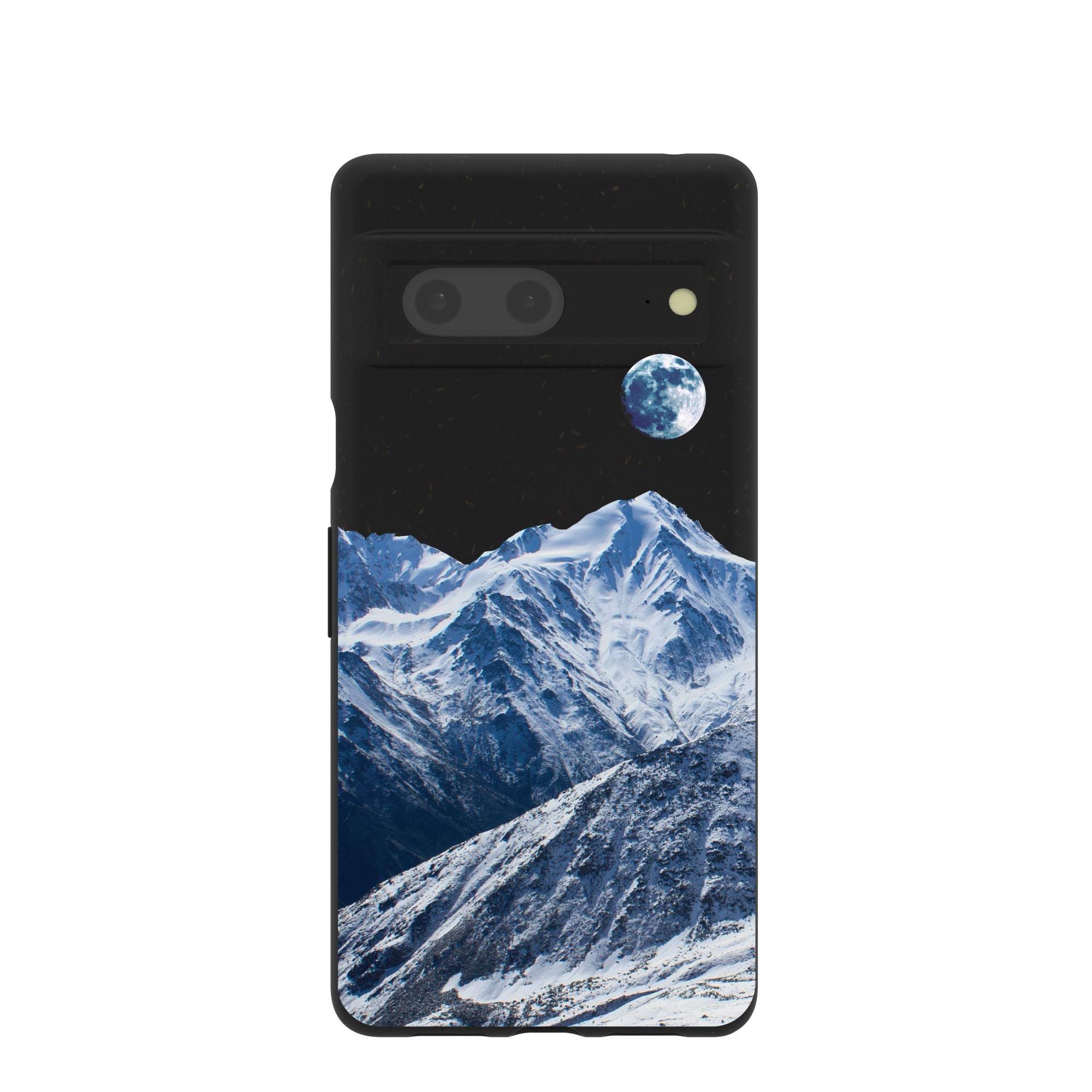 Black Night Slopes Google Pixel 7 Case Refurbished - Pela Case refurbished available on Cerqular