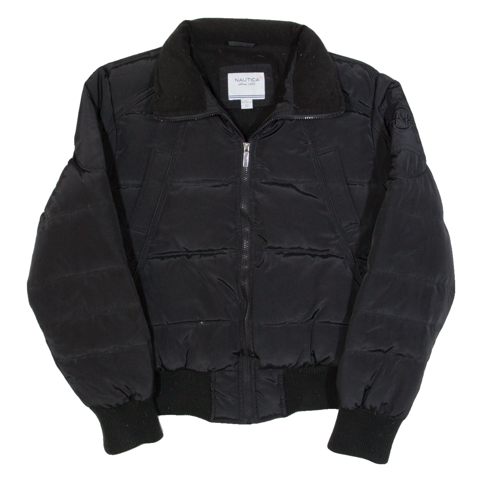 NAUTICA Down Insulated Womens Puffer Jacket Black XL Refurbished - N/A refurbished available on Cerqular