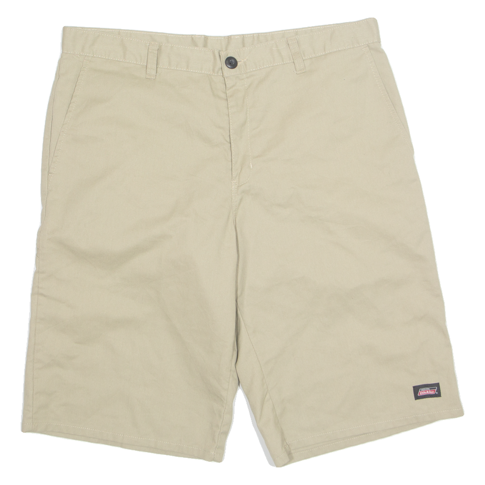 DICKIES Mens Workwear Shorts Beige Classic L W36 Refurbished - N/A refurbished available on Cerqular