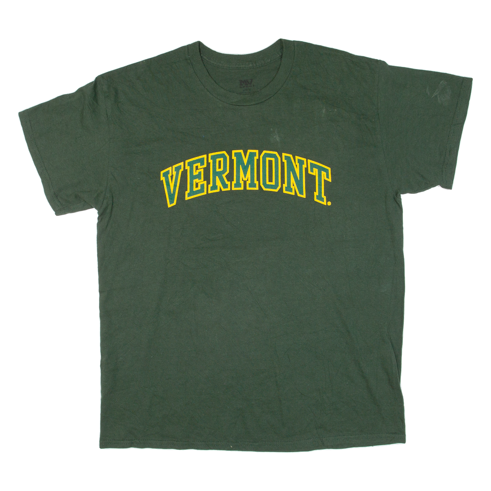 MV SPORT Vermont Mens T-Shirt Green USA L Refurbished - N/A refurbished available on Cerqular