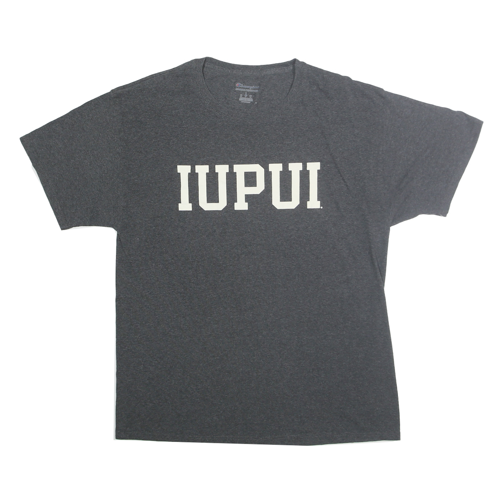 Buy CHAMPION Mens Grey IUPUI Graphic T-Shirt L Short Sleeve Crew Neck Cotton Refurbished - $16.89 CHAMPION Mens Grey IUPUI Graphic T-Shirt L Short Sleeve Crew Neck Cotton Refurbished - N/A refurbished available on Cerqular