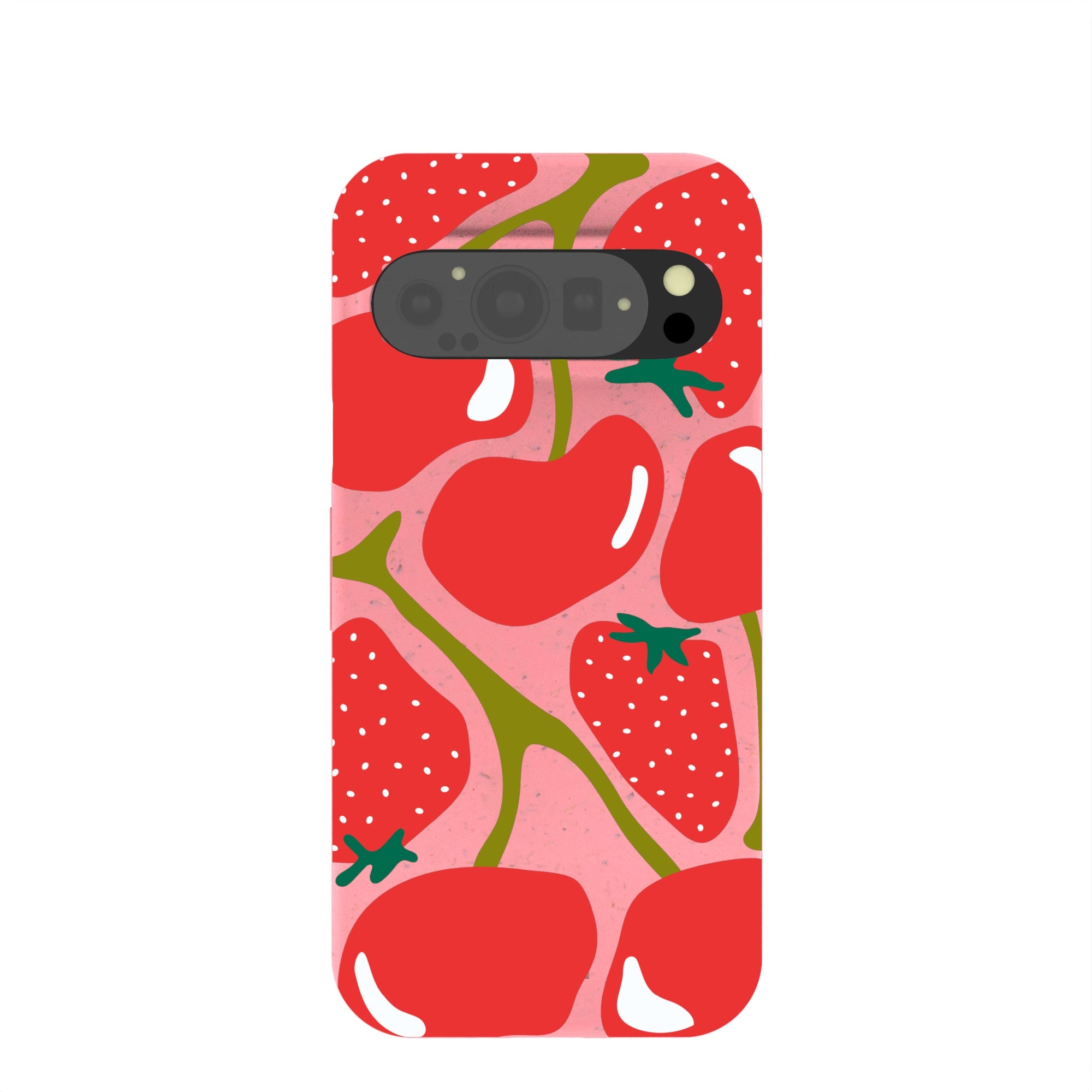 Buy Bubblegum Pink Cherry Berry Google Pixel 9/9 Pro Case Refurbished - $65.00 Bubblegum Pink Cherry Berry Google Pixel 9/9 Pro Case Refurbished - Pela Case refurbished available on Cerqular
