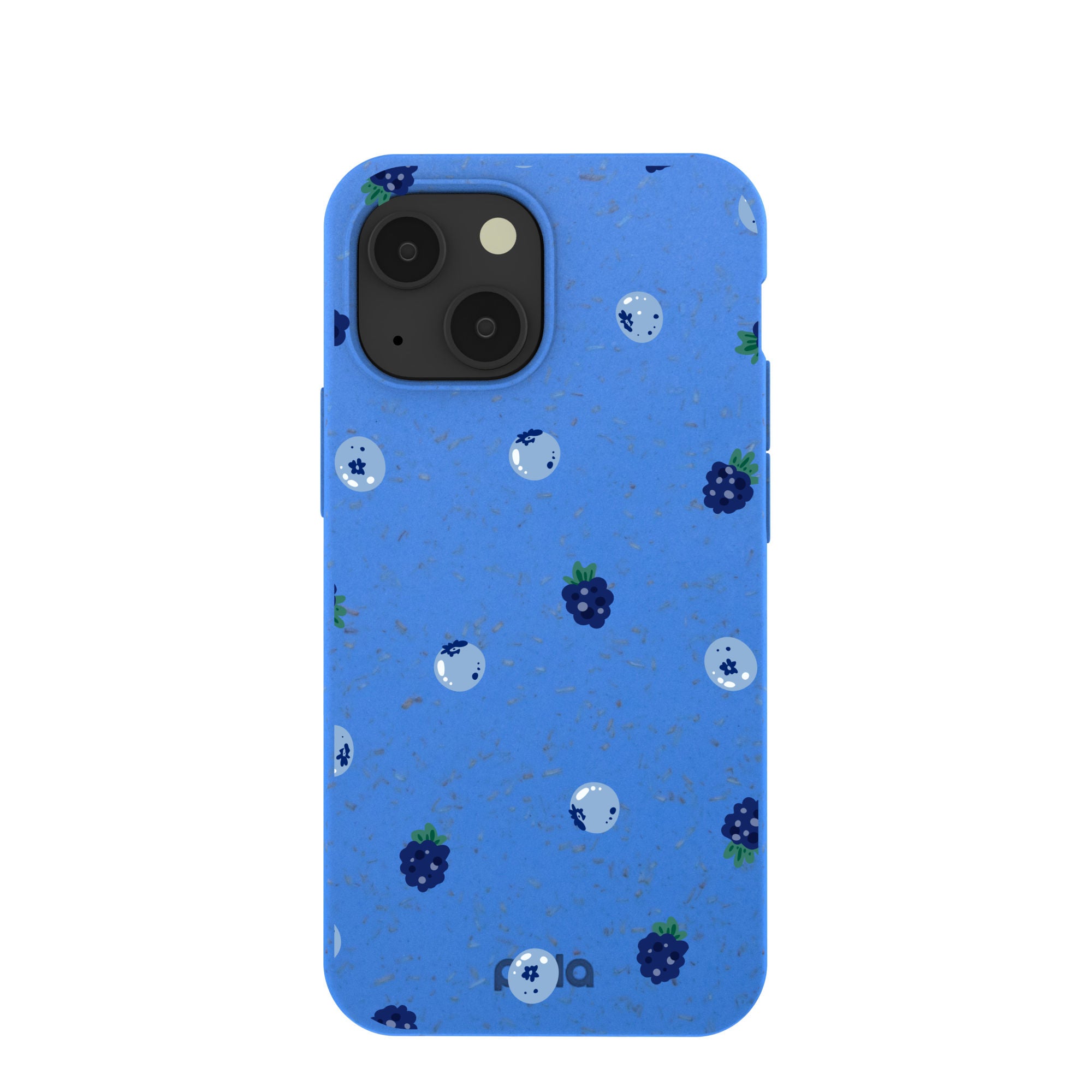 Electric Blue Black and Blue iPhone 13 Mini Case Refurbished - Pela Case refurbished available on Cerqular