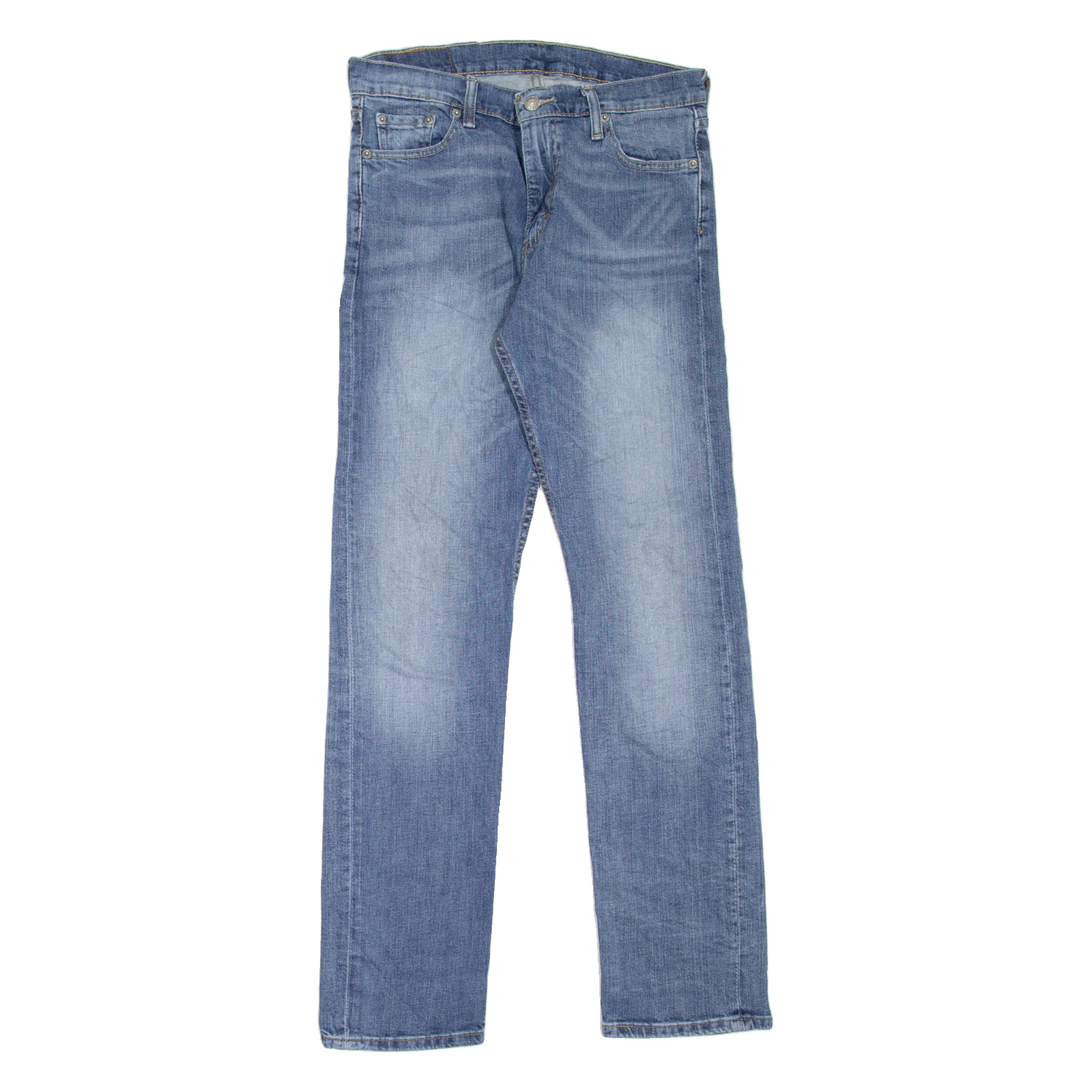 LEVI'S 513 Jeans Mens Blue Slim Straight Stone Wash W30 L32 Refurbished - N/A refurbished available on Cerqular