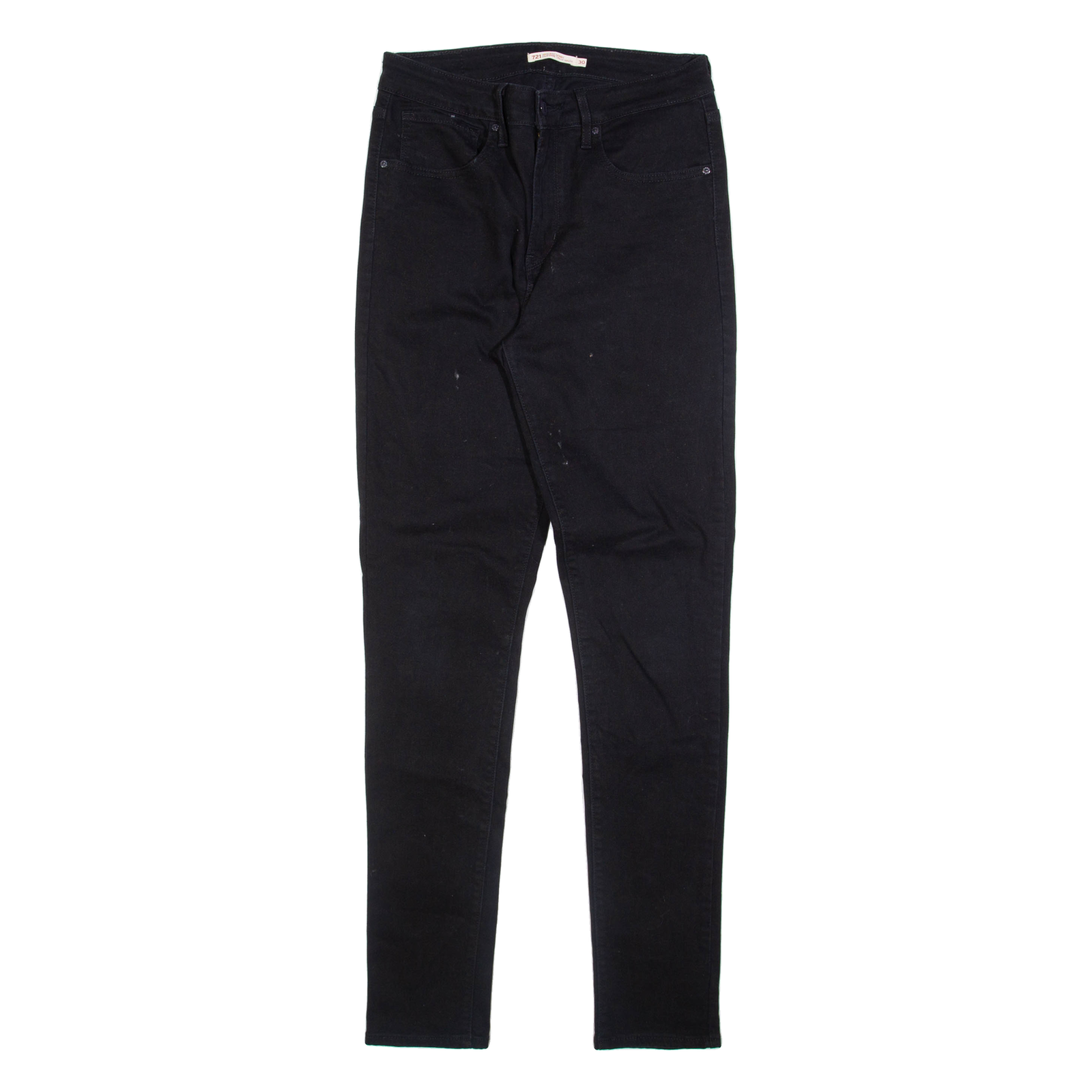 LEVI'S 721 Womens Jeans Black Slim Skinny W30 L32 Refurbished - N/A refurbished available on Cerqular