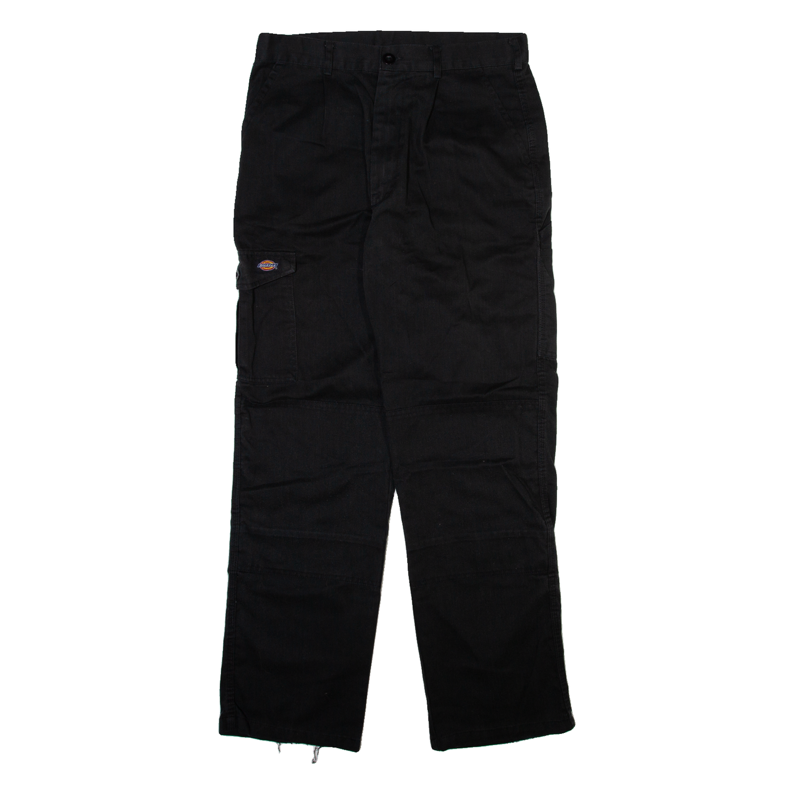 DICKIES Mens Trousers Black Regular Straight W32 L31 Refurbished - N/A refurbished available on Cerqular