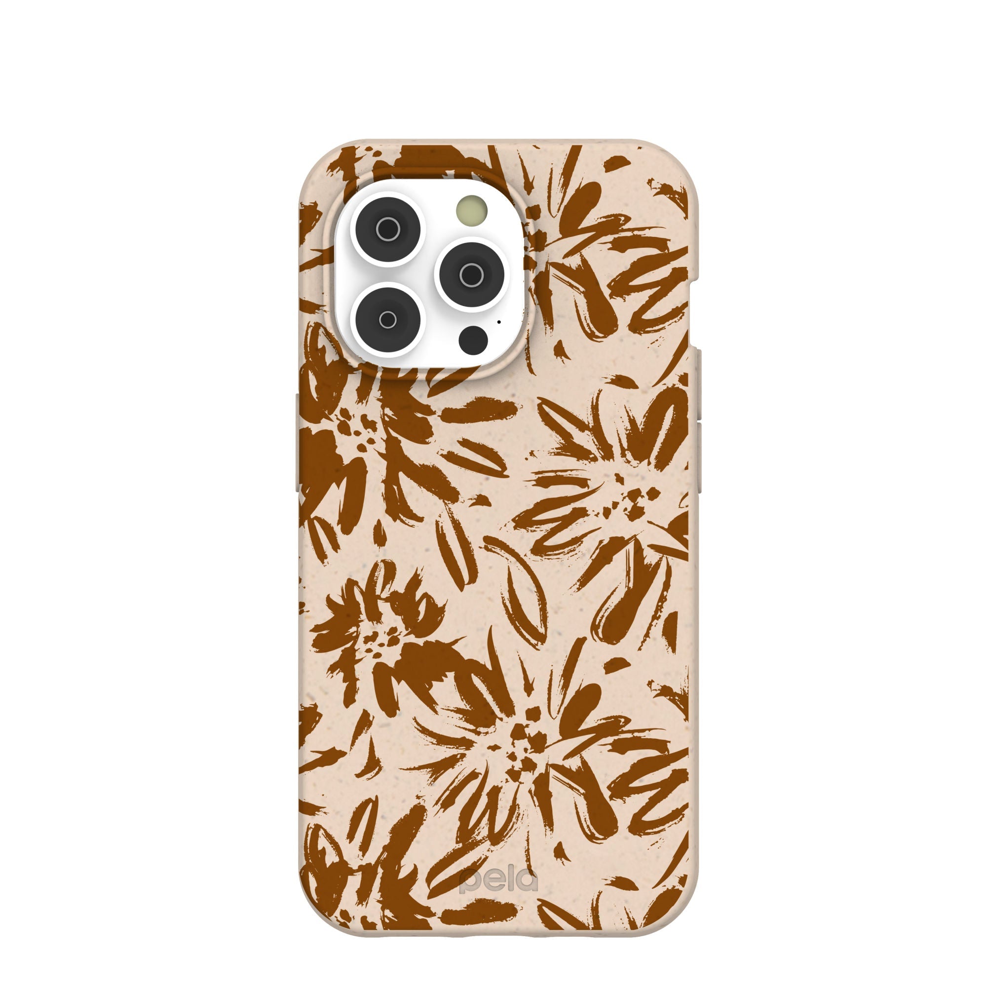 Seashell Petal Burst iPhone 14 Pro Case Refurbished - Pela Case refurbished available on Cerqular