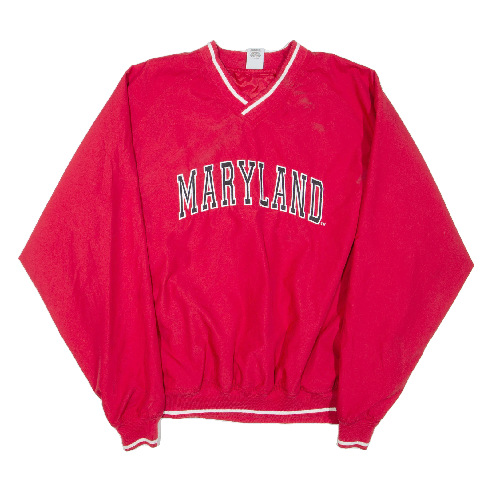 CAMPUS DRIVE Maryland Mens Sweatshirt Red V-Neck USA XL Refurbished - N/A refurbished available on Cerqular