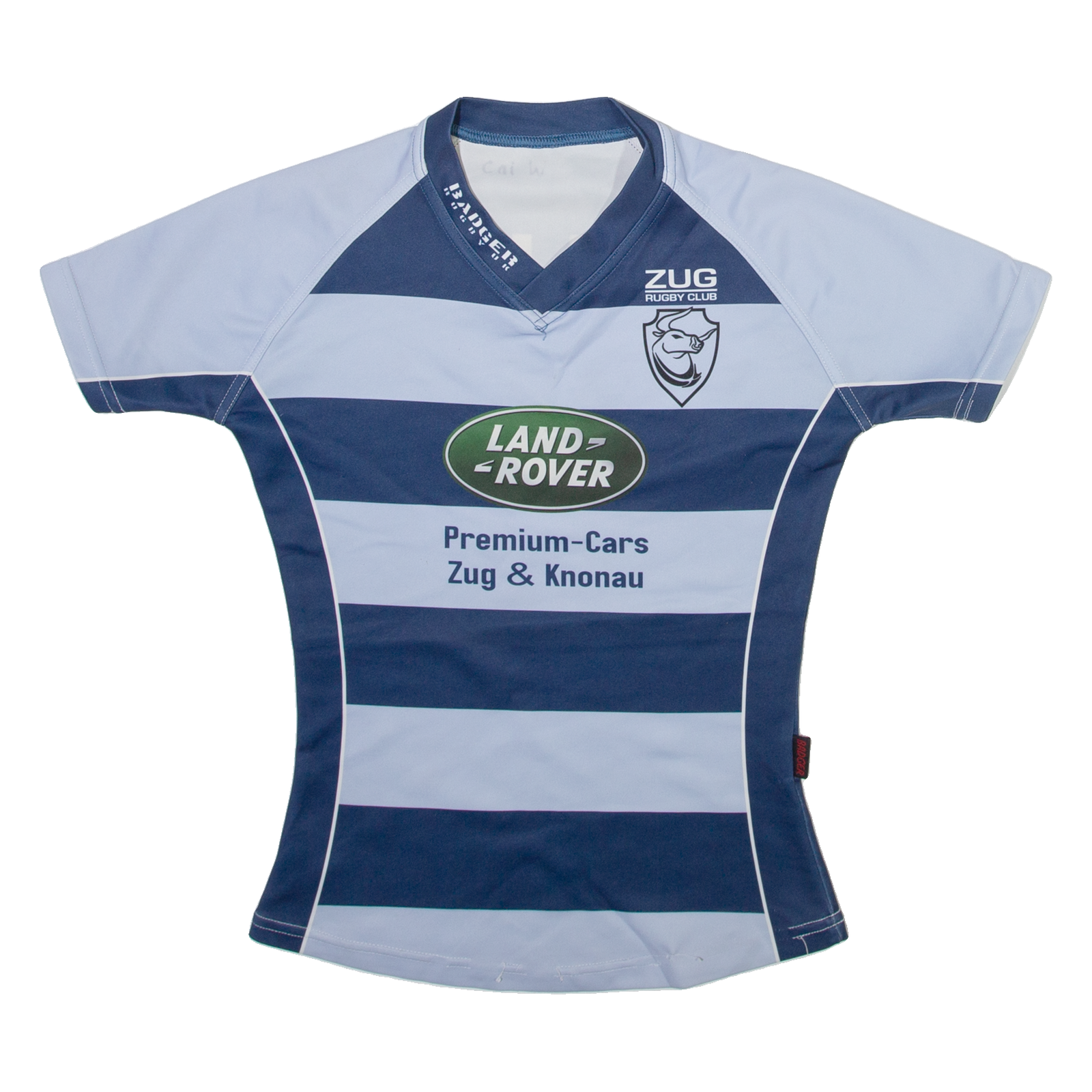 BADGER RUGBY UK Womens Jersey Blue V-Neck S Refurbished - N/A refurbished available on Cerqular