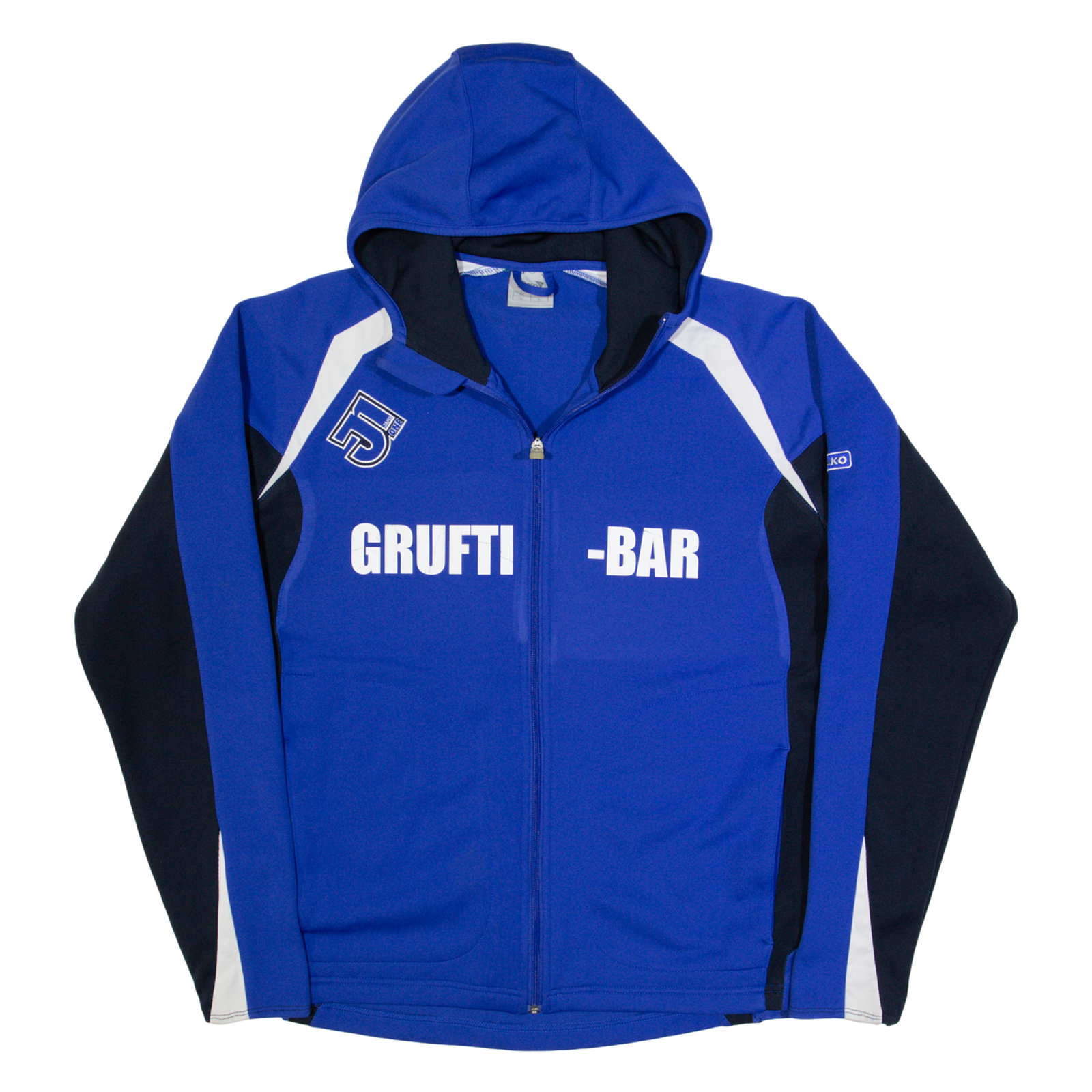 JAKO Mens Track Jacket Blue Hooded L Refurbished - N/A refurbished available on Cerqular