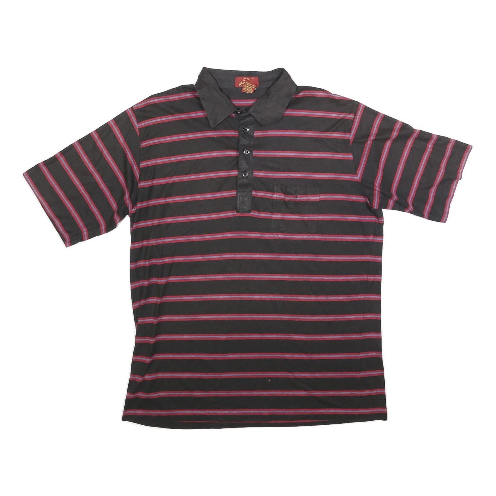 Buy BAY HILL CLASSICS Mens Black & Red Striped Polo Shirt XL Cotton Blend Casual Refurbished - $16.89 BAY HILL CLASSICS Mens Black & Red Striped Polo Shirt XL Cotton Blend Casual Refurbished - N/A refurbished available on Cerqular
