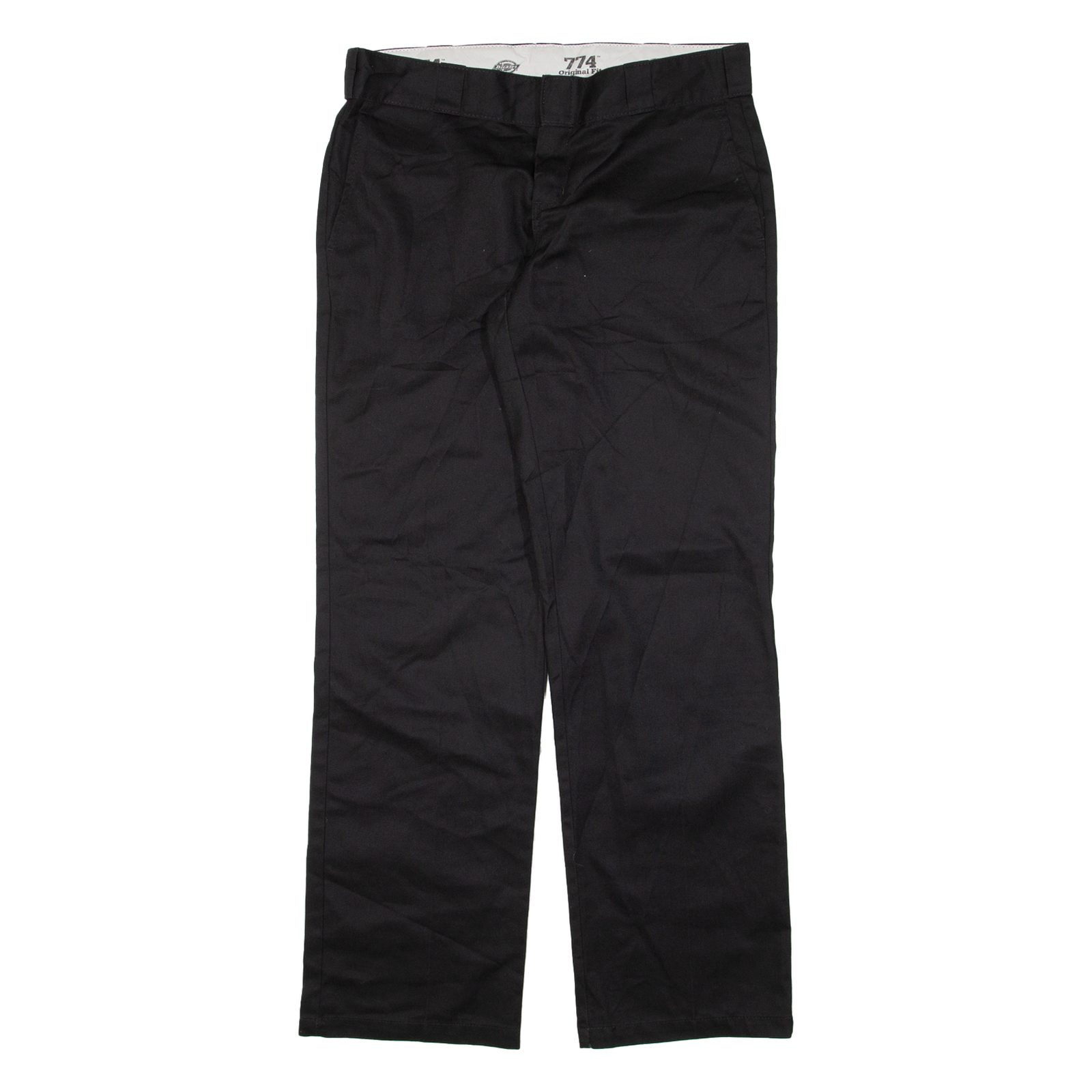 DICKIES 774 Womens Trousers Black Regular Straight W31 L31 Refurbished - N/A refurbished available on Cerqular