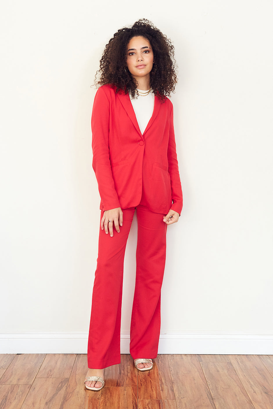 Buy Kate Blazer in Cherry Punch | Size: XL Refurbished - $179.00 Kate Blazer in Cherry Punch | Size: XL Refurbished - N/A (Paneros is not a known clothing brand. It is possible refurbished available on Cerqular