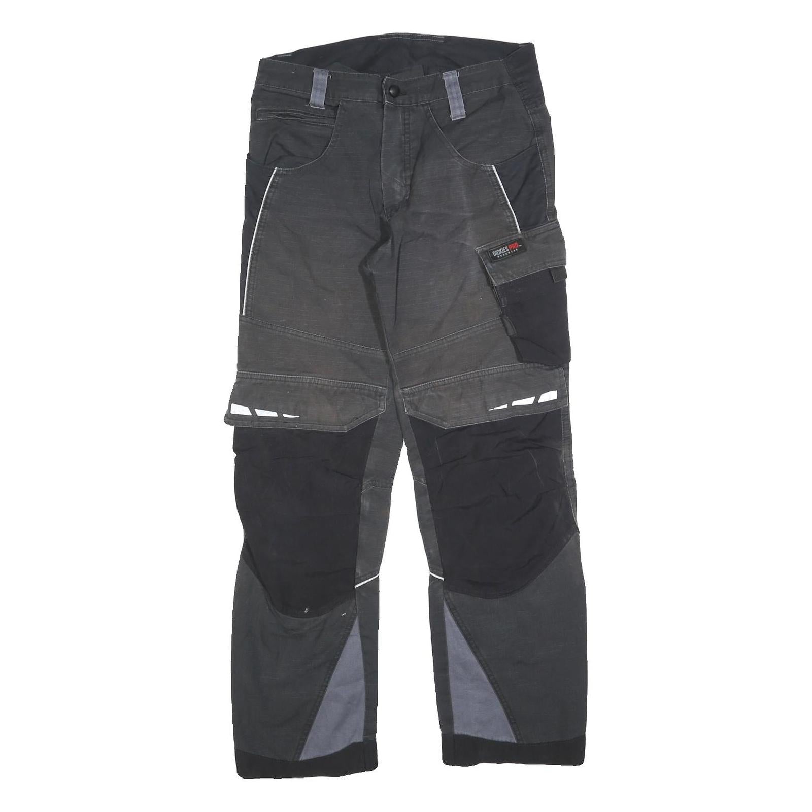 DICKIES Womens Black Cotton Blend Relaxed Workwear Trousers W30 L28 Refurbished - N/A refurbished available on Cerqular