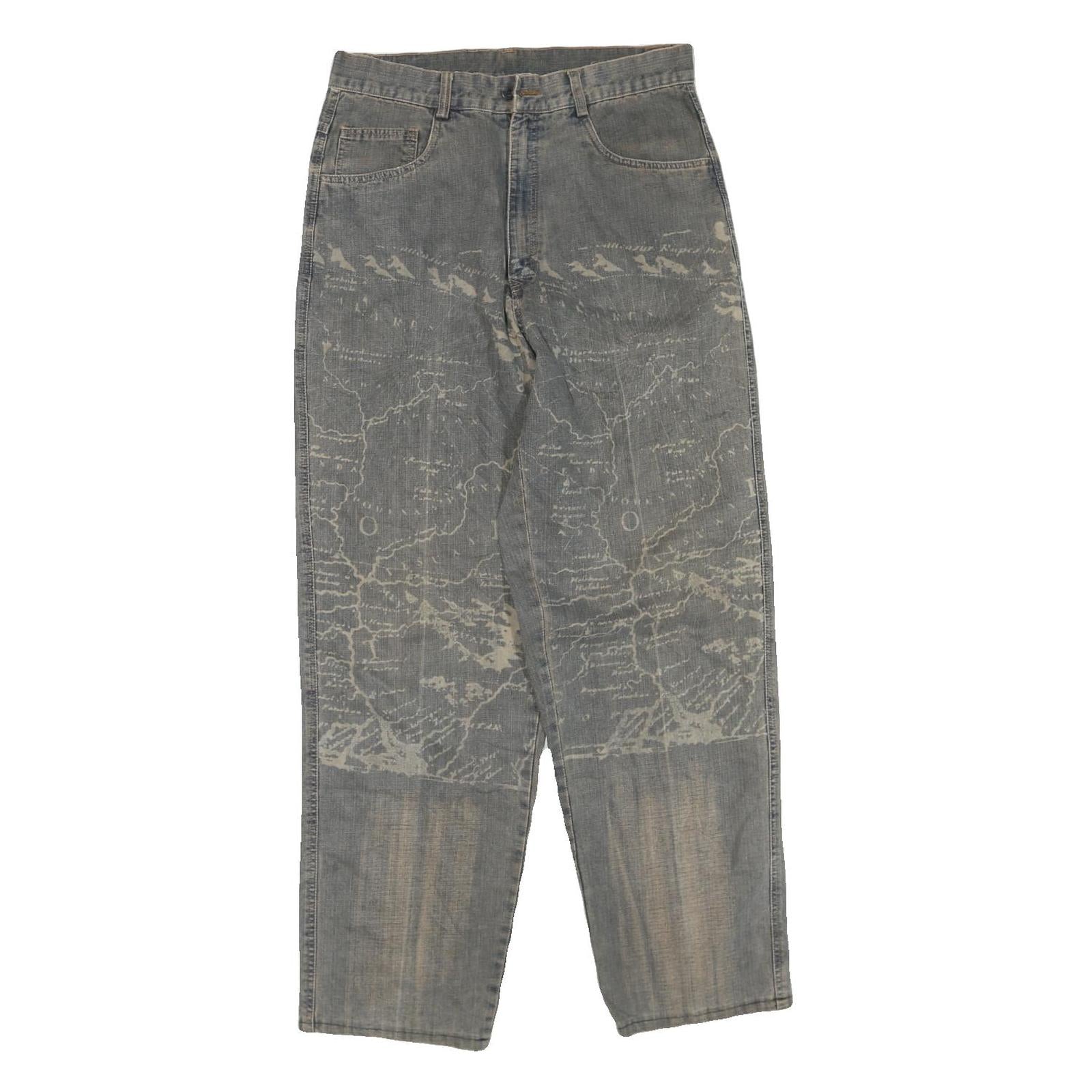 Womens Regular Fit Grey Cotton Blend Denim Jeans W30 L32 Zip Pockets Refurbished - N/A refurbished available on Cerqular