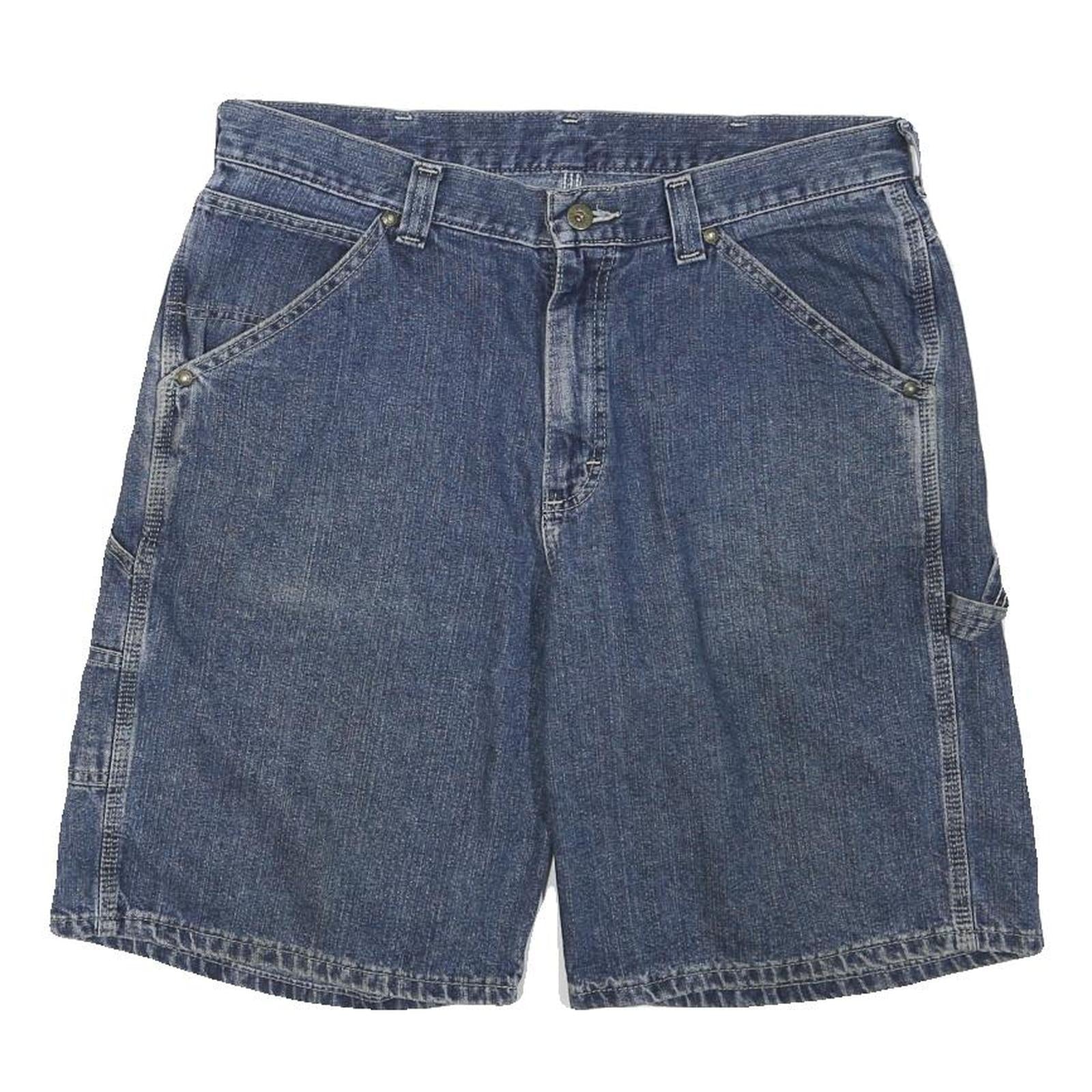 LEE Mens Denim Blue Casual Shorts XL W36 Workwear Style Pocket Detail Refurbished - N/A refurbished available on Cerqular