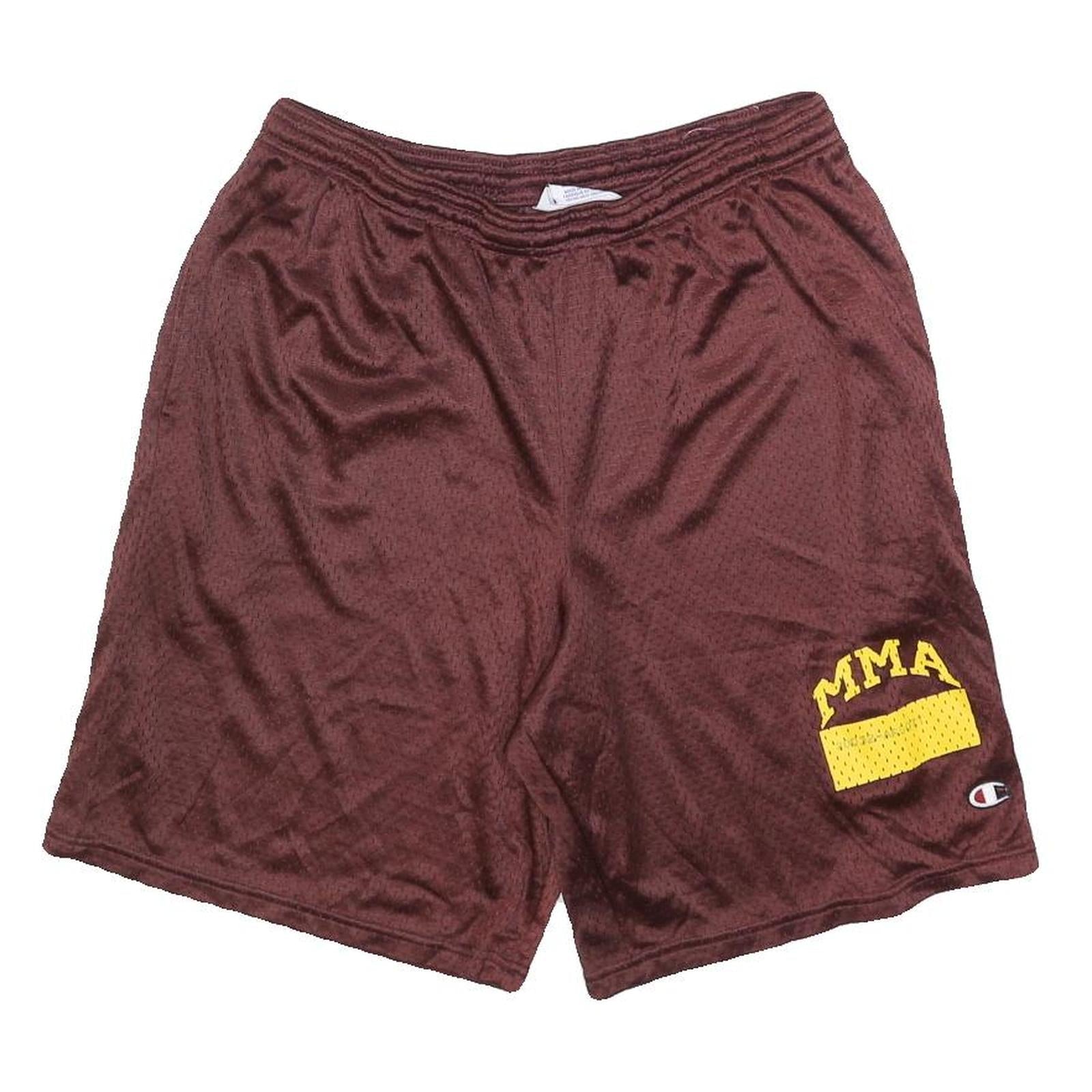 CHAMPION Mens Shorts Maroon M W30 Mesh MMA Logo Casual Athletic Refurbished - N/A refurbished available on Cerqular