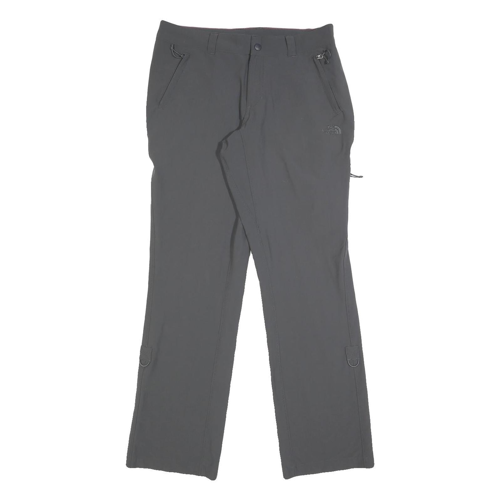 THE NORTH FACE Womens Nylon Black Regular Leg Trousers W30 L30 Outdoor Zip Refurbished - N/A refurbished available on Cerqular