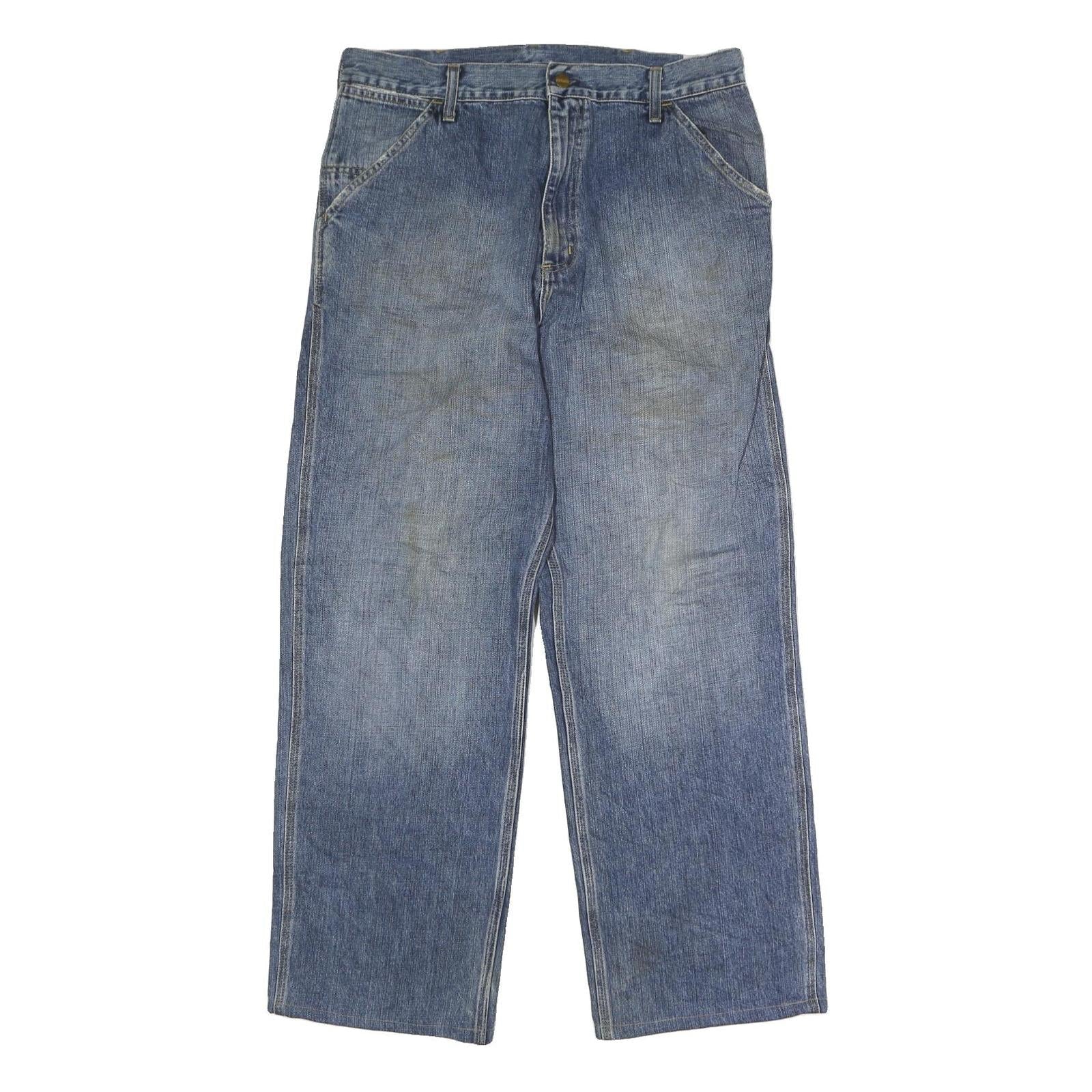 Buy CARHARTT Mens Blue Regular Straight Denim Medium W32 L29 Casual Workwear Jeans Refurbished - $40.29 CARHARTT Mens Blue Regular Straight Denim Medium W32 L29 Casual Workwear Jeans Refurbished - N/A refurbished available on Cerqular