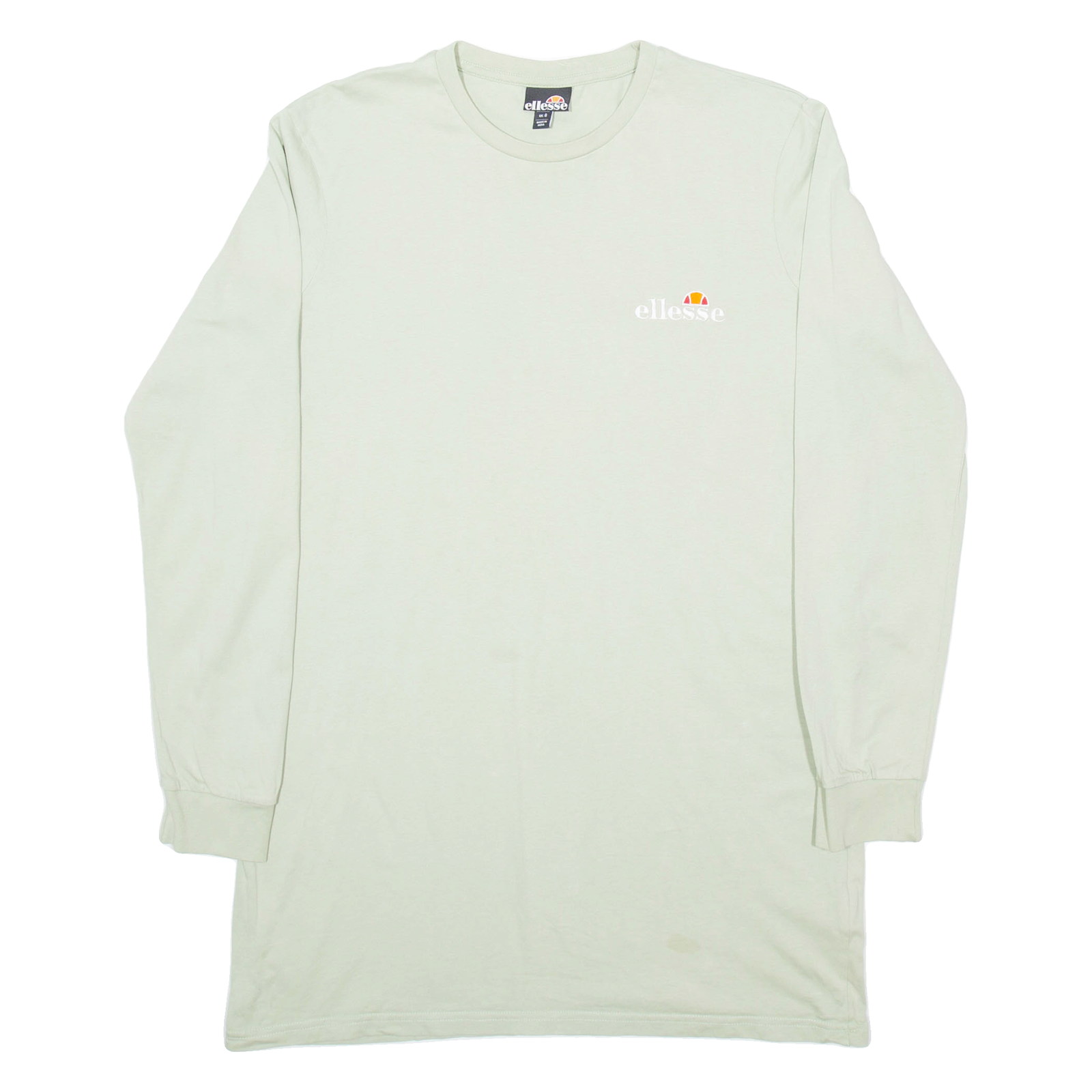 ELLESSE Womens T-Shirt Green Long Sleeve UK 8 Refurbished - N/A refurbished available on Cerqular