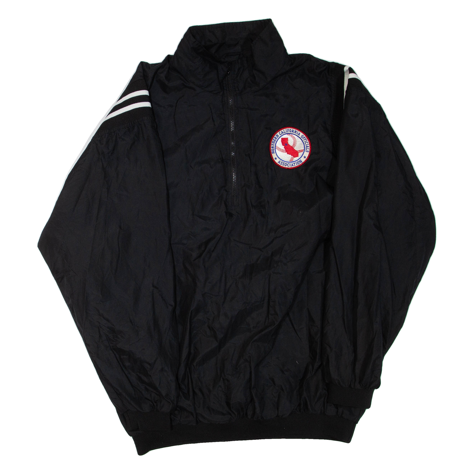 MAJESTIC Mens Pullover Jacket Black USA XL Refurbished - N/A refurbished available on Cerqular