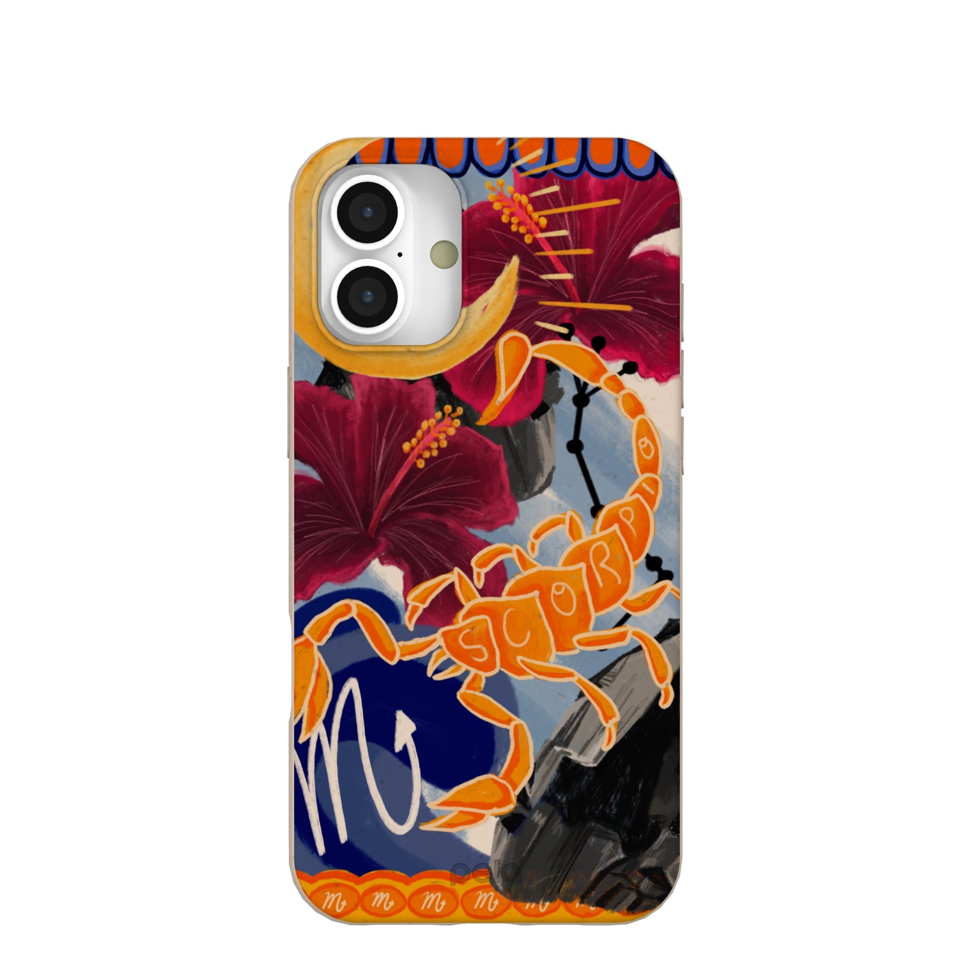 Seashell Scorpio Scorpion iPhone 16 Plus Case Refurbished - Pela Case refurbished available on Cerqular