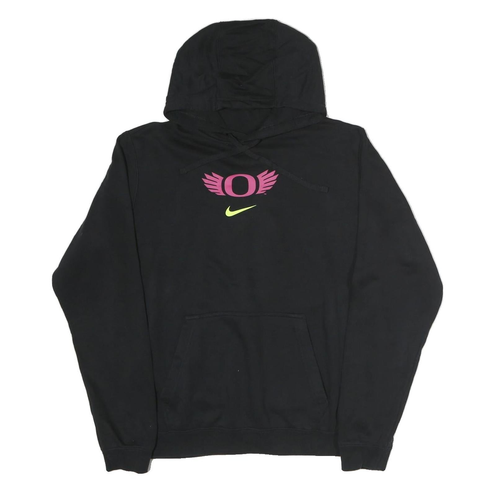 NIKE Womens Black Oregon Cotton Hoodie M Sportswear Casual Pullover Refurbished - N/A refurbished available on Cerqular